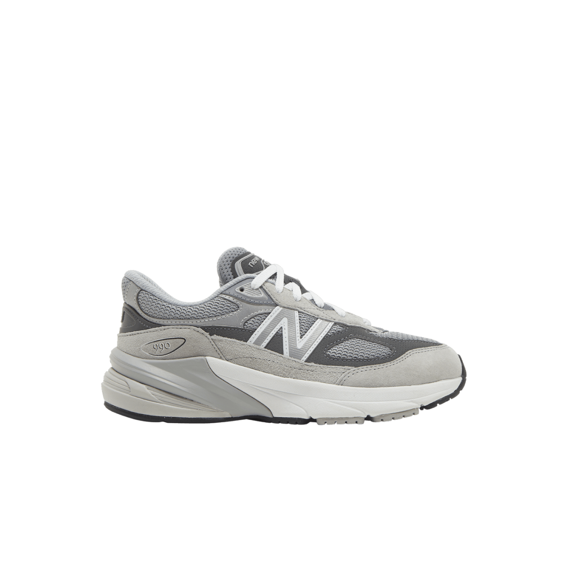 (GS) 뉴발란스 990v6 그레이 - W 와이드((GS) New Balance 990v6 Gray - W Wide) - 1