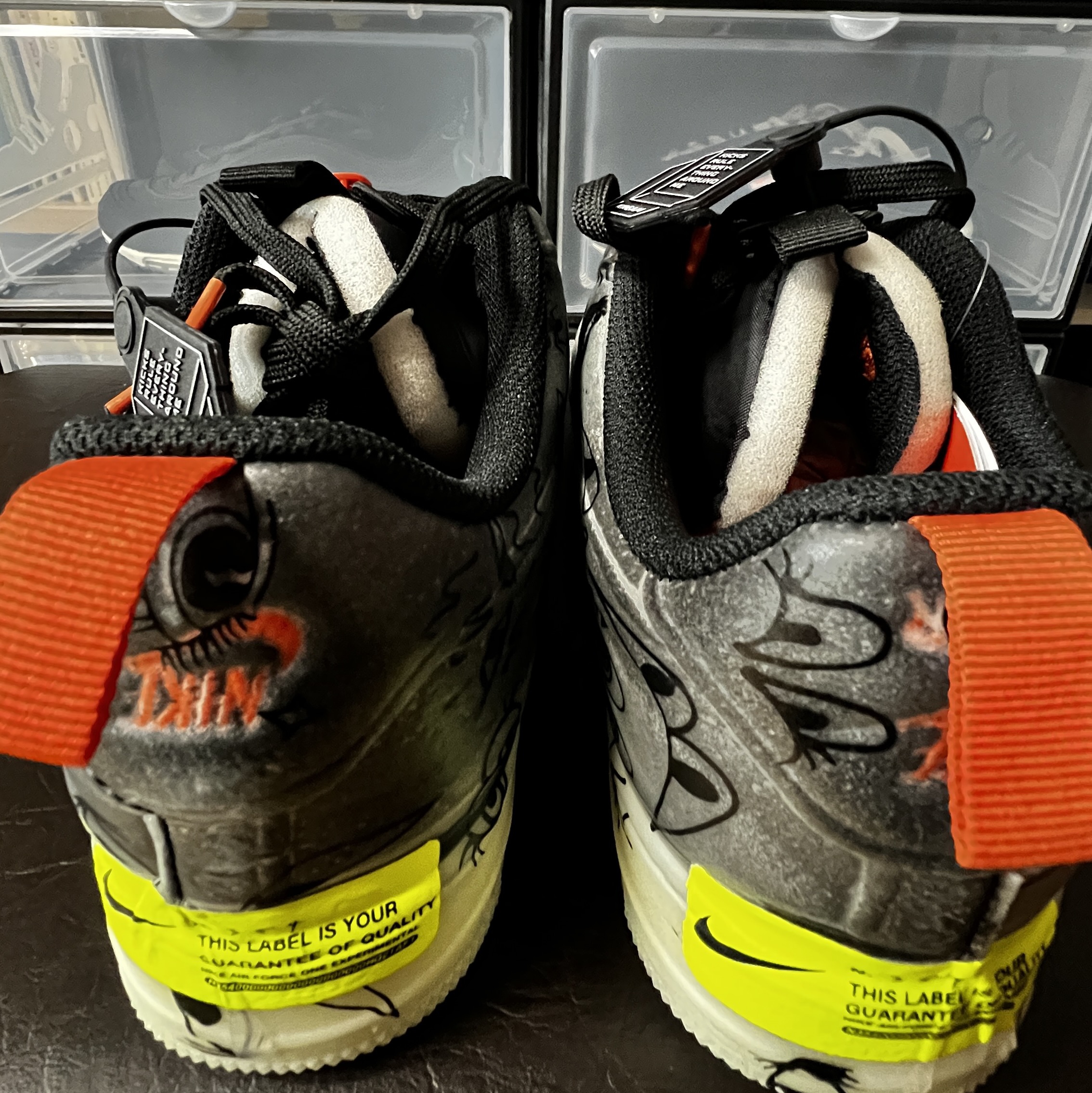 Nike Air Force 1 Low Experimental Halloween 착용 스타일 - 2