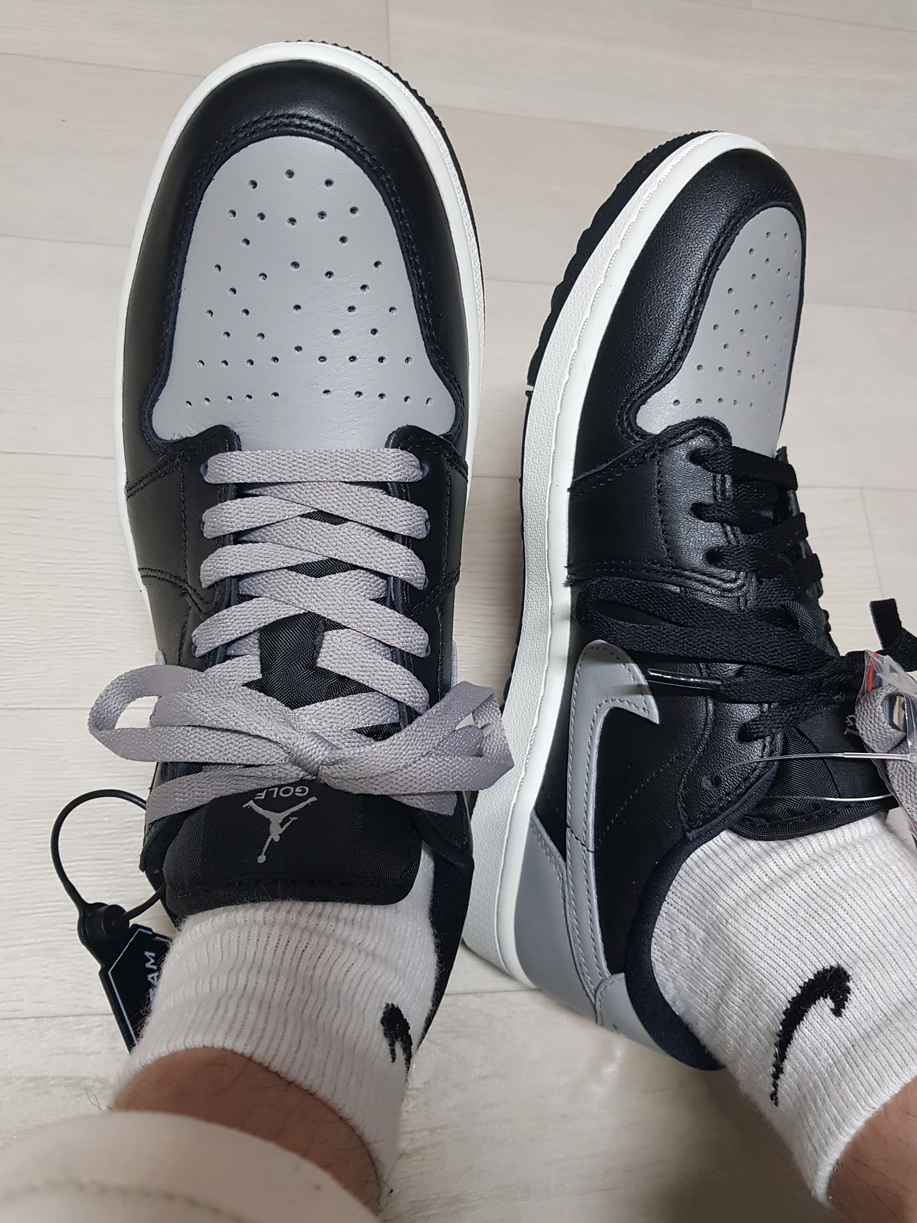 Jordan 1 Low Golf Shadow 착용 스타일