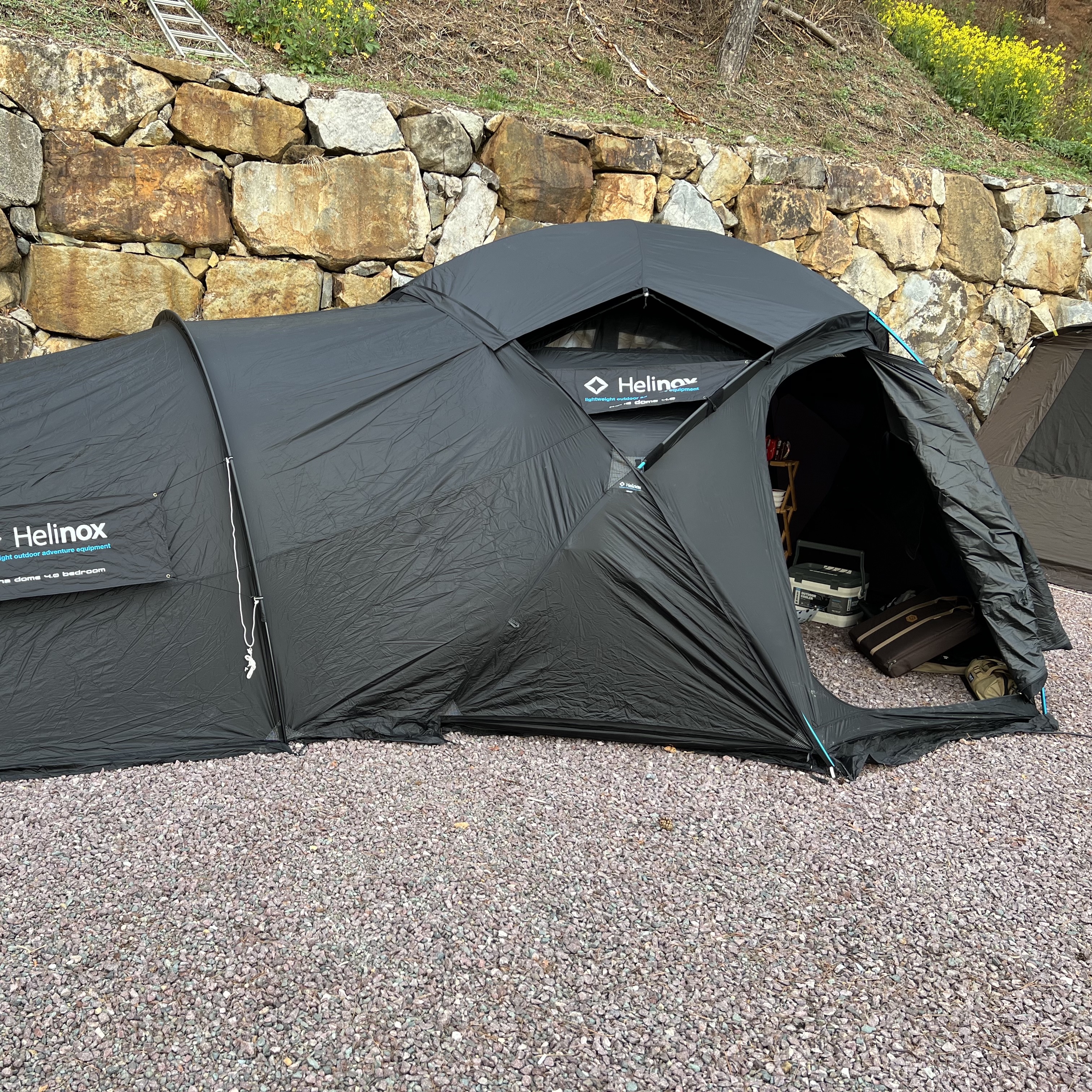 Helinox Nona Dome 4.0 Black 착용 스타일