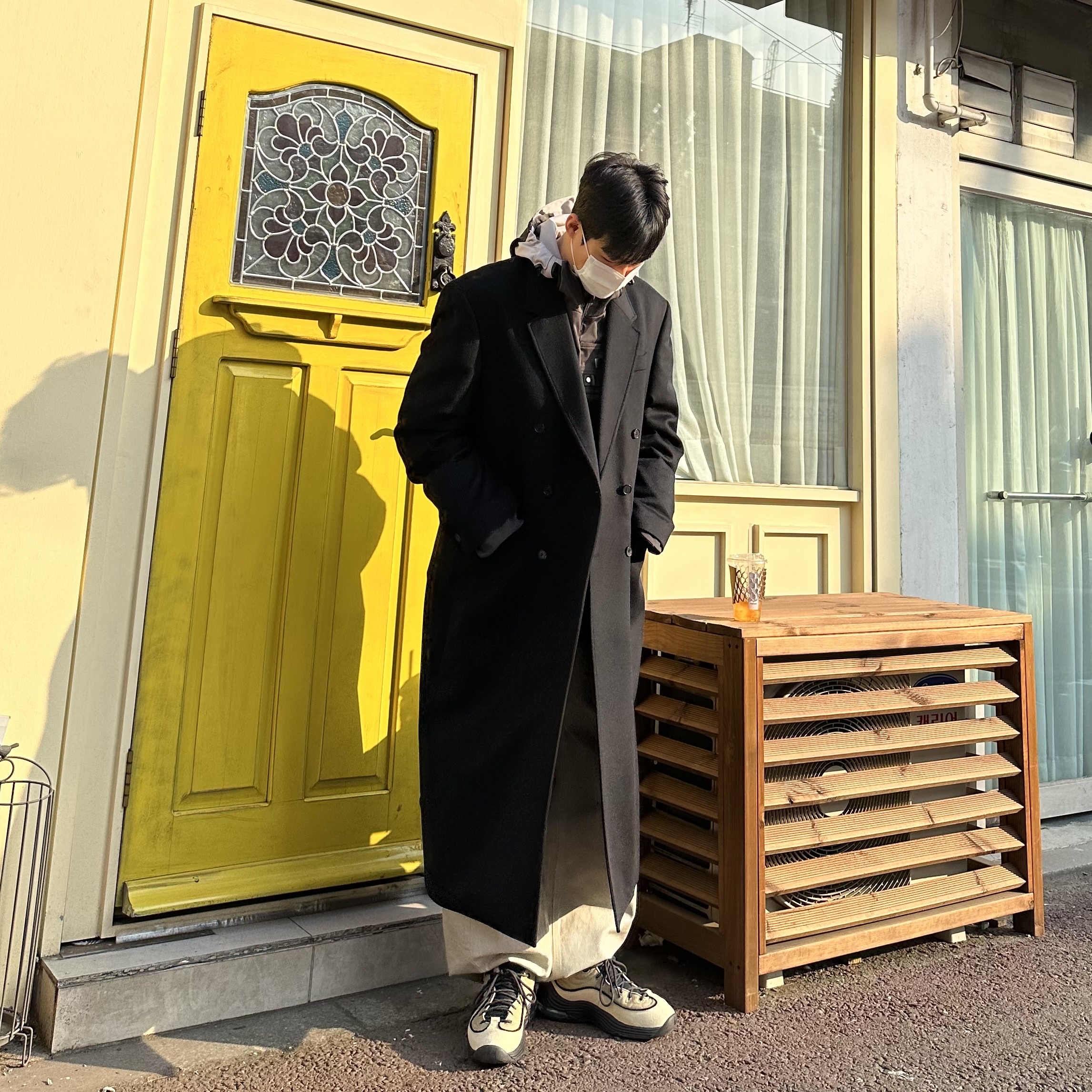 Undermycar Kame Multi Zip Turtle Shell Parka Driftwood - 22FW, Nike x Stussy Air Penny II Rattan and Limestone 착용 스타일 - 3