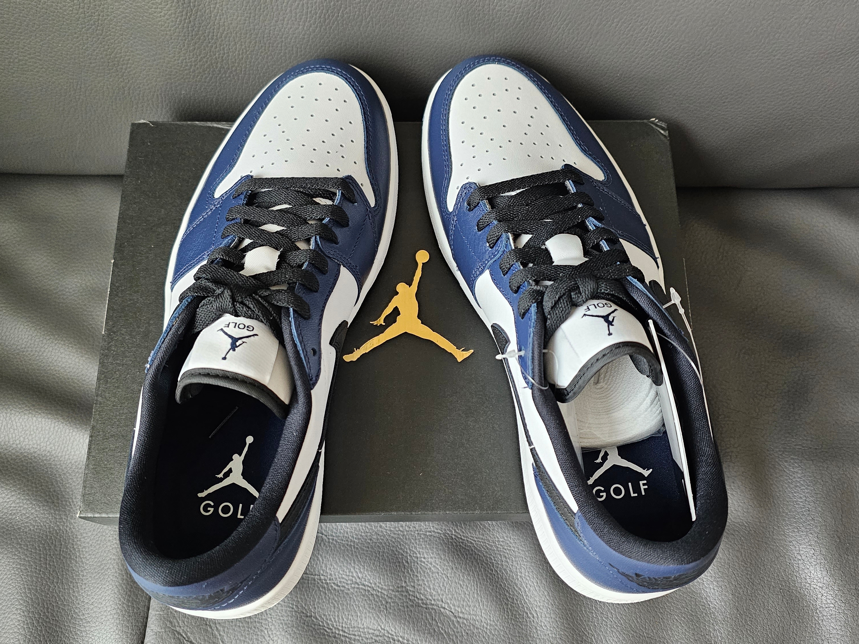 Jordan 1 Low Golf Midnight Navy 착용 스타일 - 3