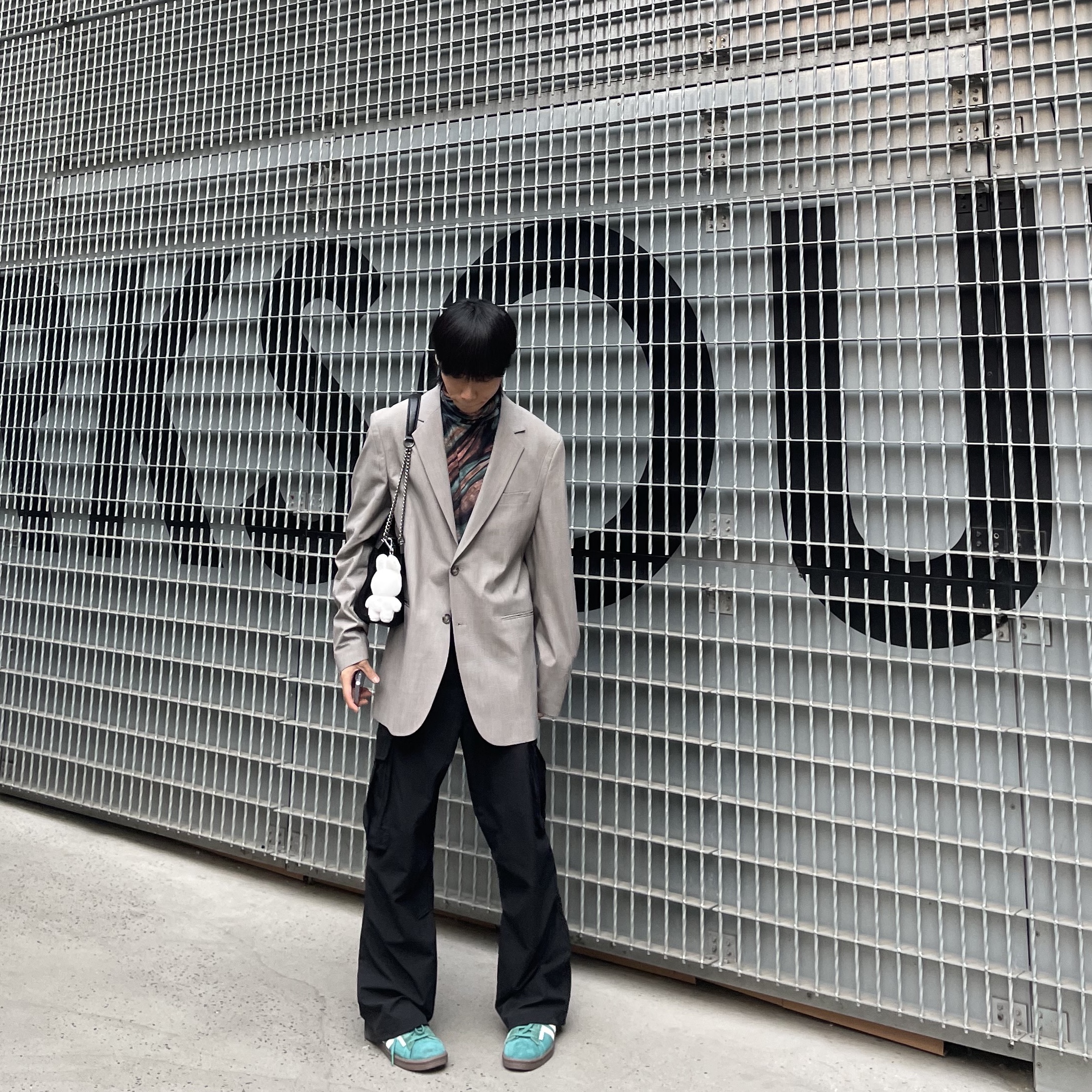 Adidas x Darryl Brown Campus 80 Active Green 착용 스타일