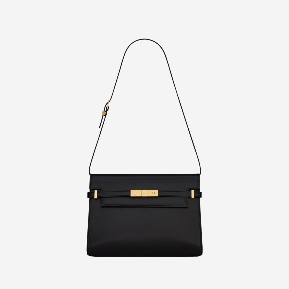 Saint Laurent Manhattan Medium Shoulder Bag in Box Saint Laurent Leather Black 상세 이미지 1