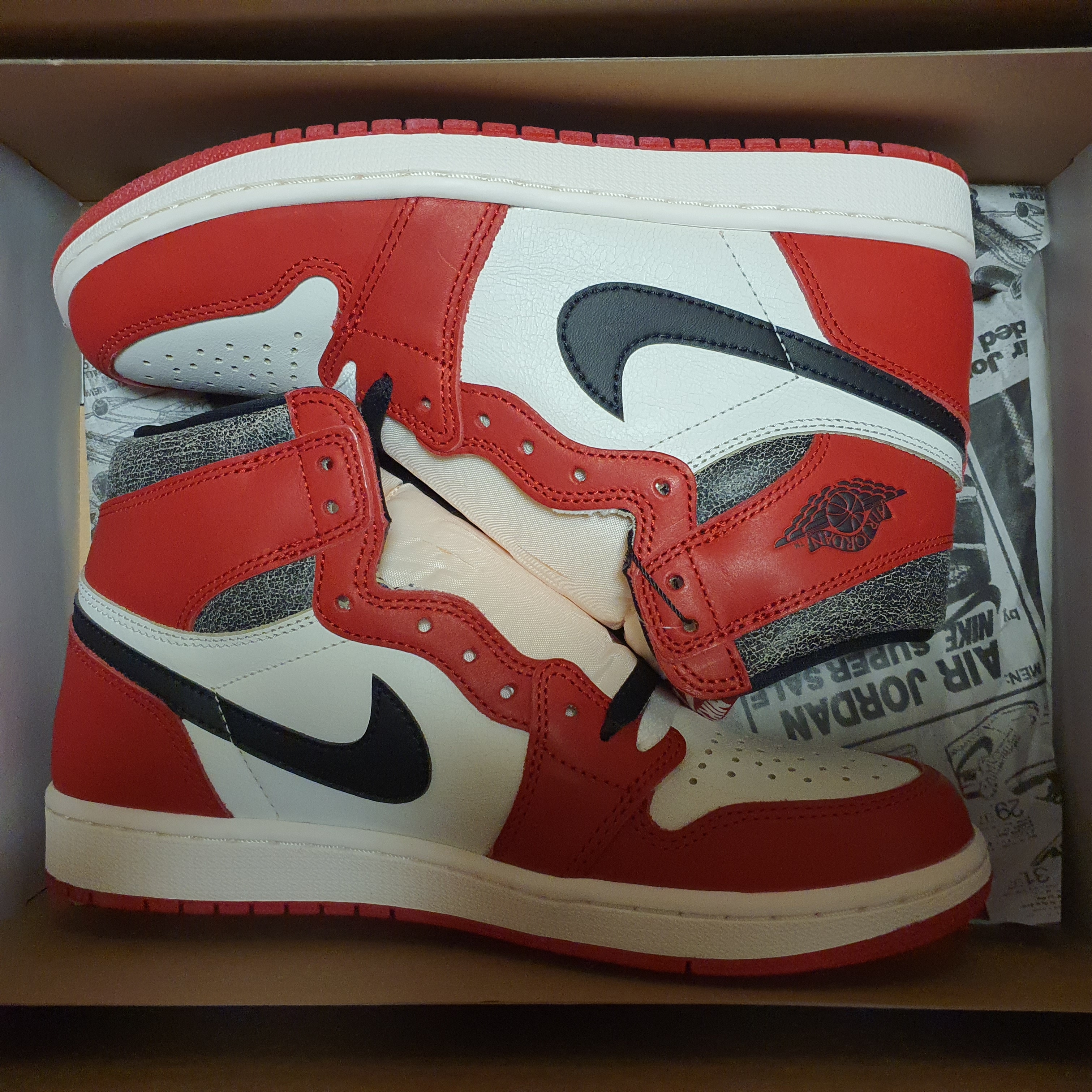 Jordan 1 Retro High OG Chicago 2022, (GS) Jordan 1 Retro High OG Chicago 2022 착용 스타일