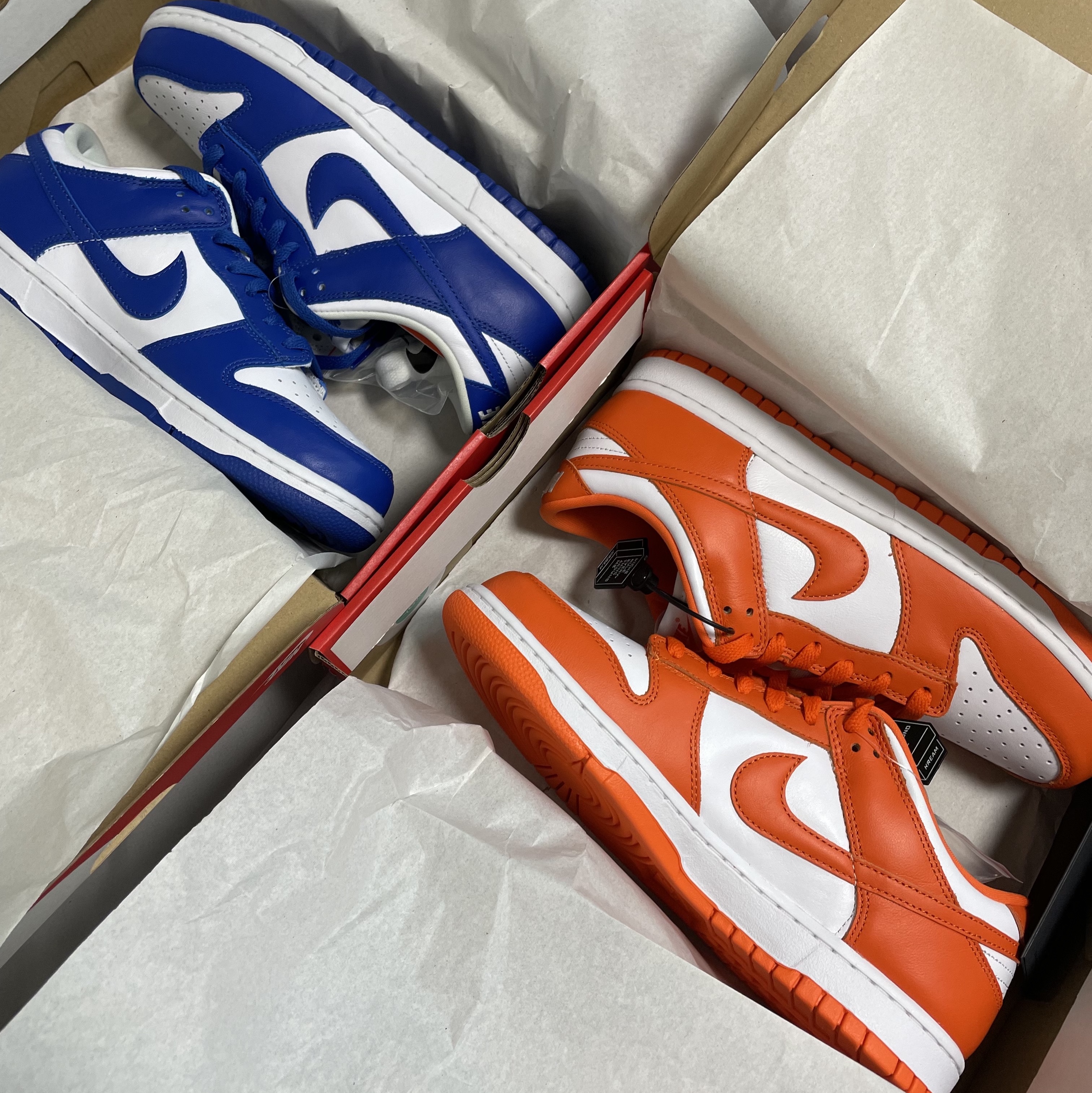 Nike Dunk Low SP Syracuse 2022, Nike Dunk Low SP Kentucky 2022 착용 스타일 - 2