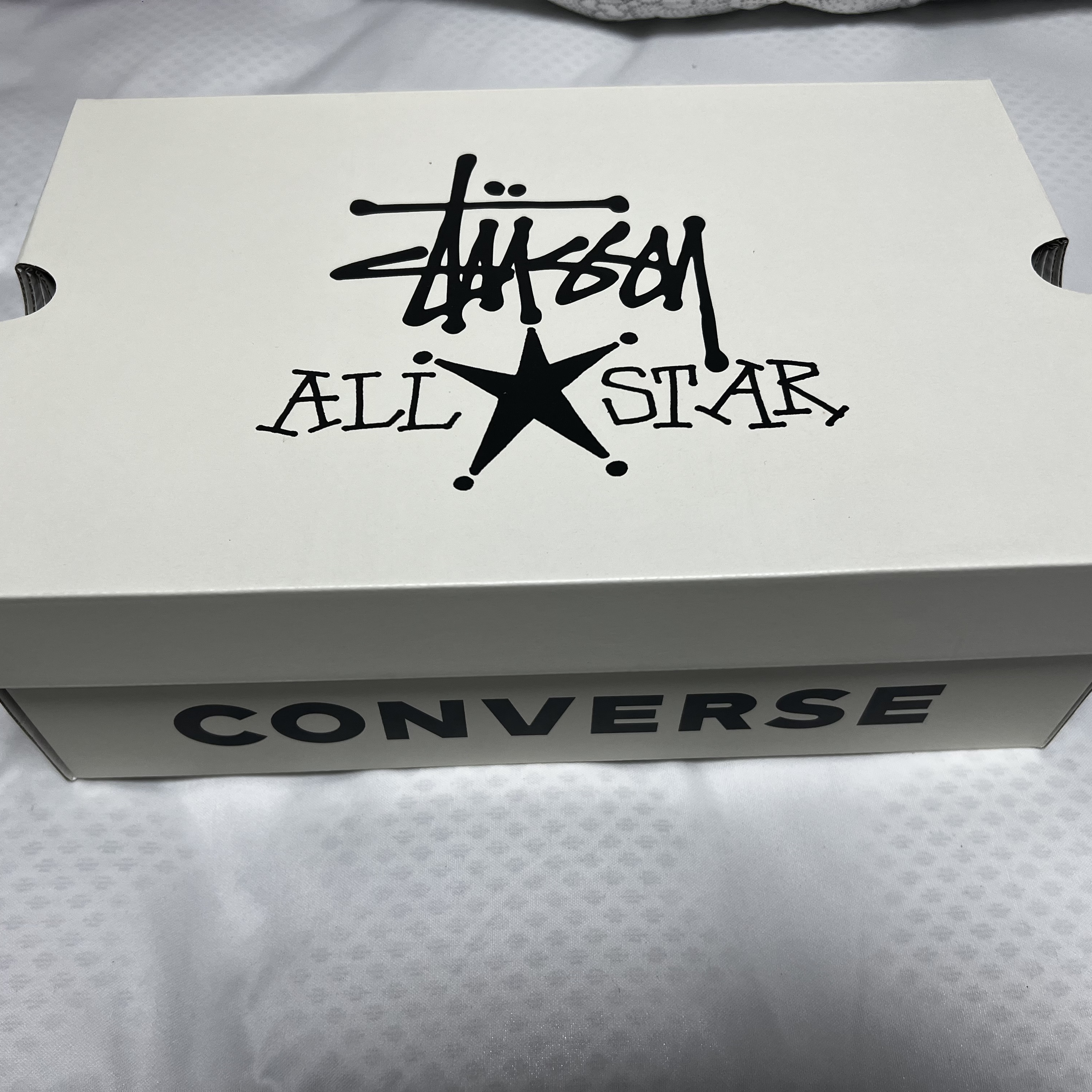 Converse x Stussy Chuck 70 High Black 착용 스타일 - 4