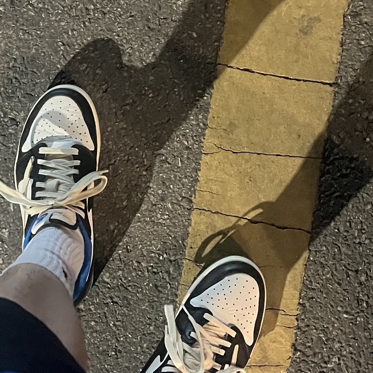 Jordan 1 x Travis Scott x Fragment Retro Low OG SP Military Blue 착용 스타일