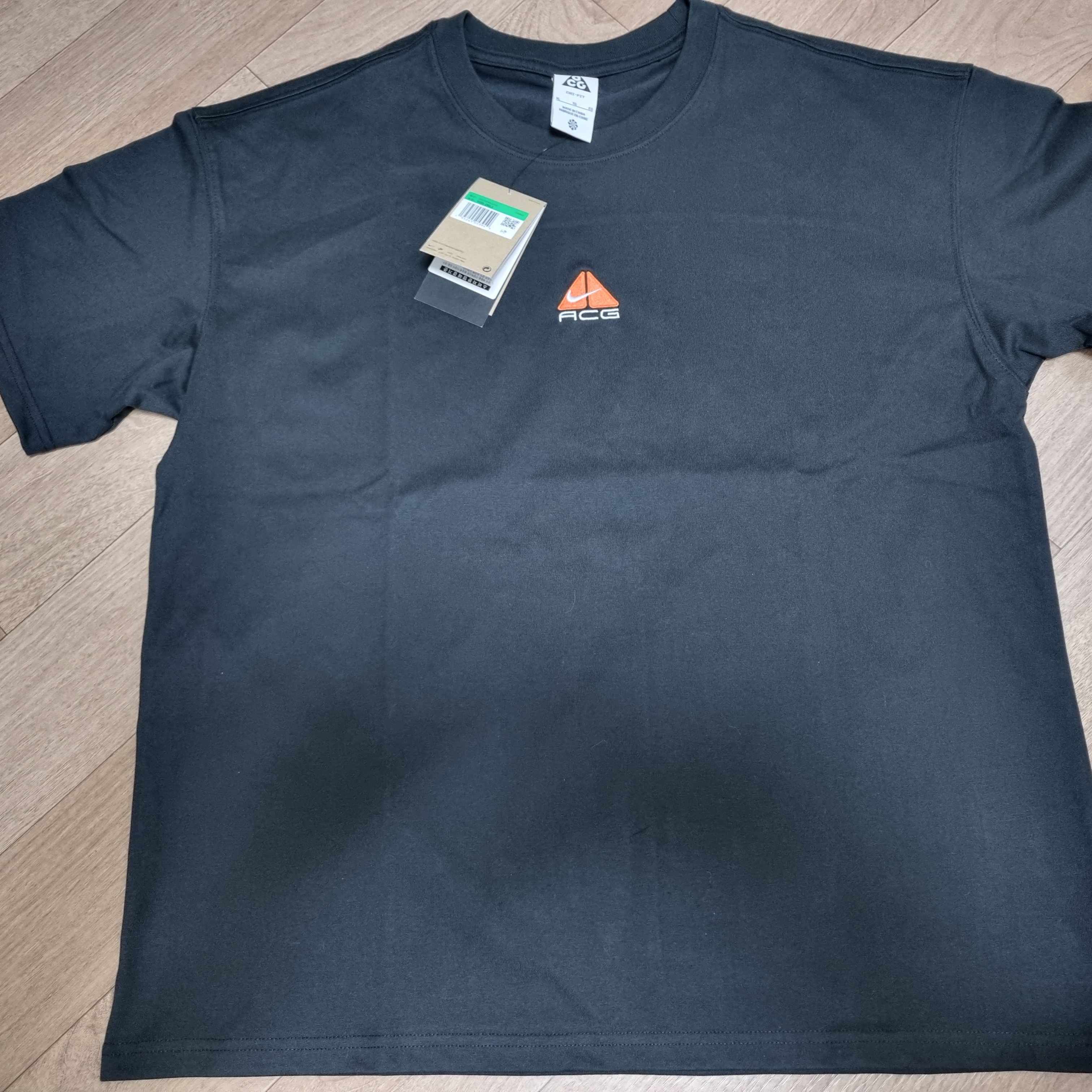 Nike ACG LBR Lungs T-Shirt Black - Asia 착용 스타일