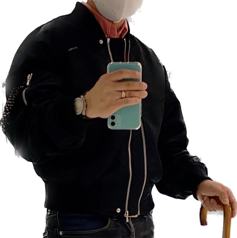 [KREAM 단독] STU Double Way Short Bomber Black, Swatch x Omega Bioceramic MoonSwatch Mission To Jupiter 착용 스타일 - 3