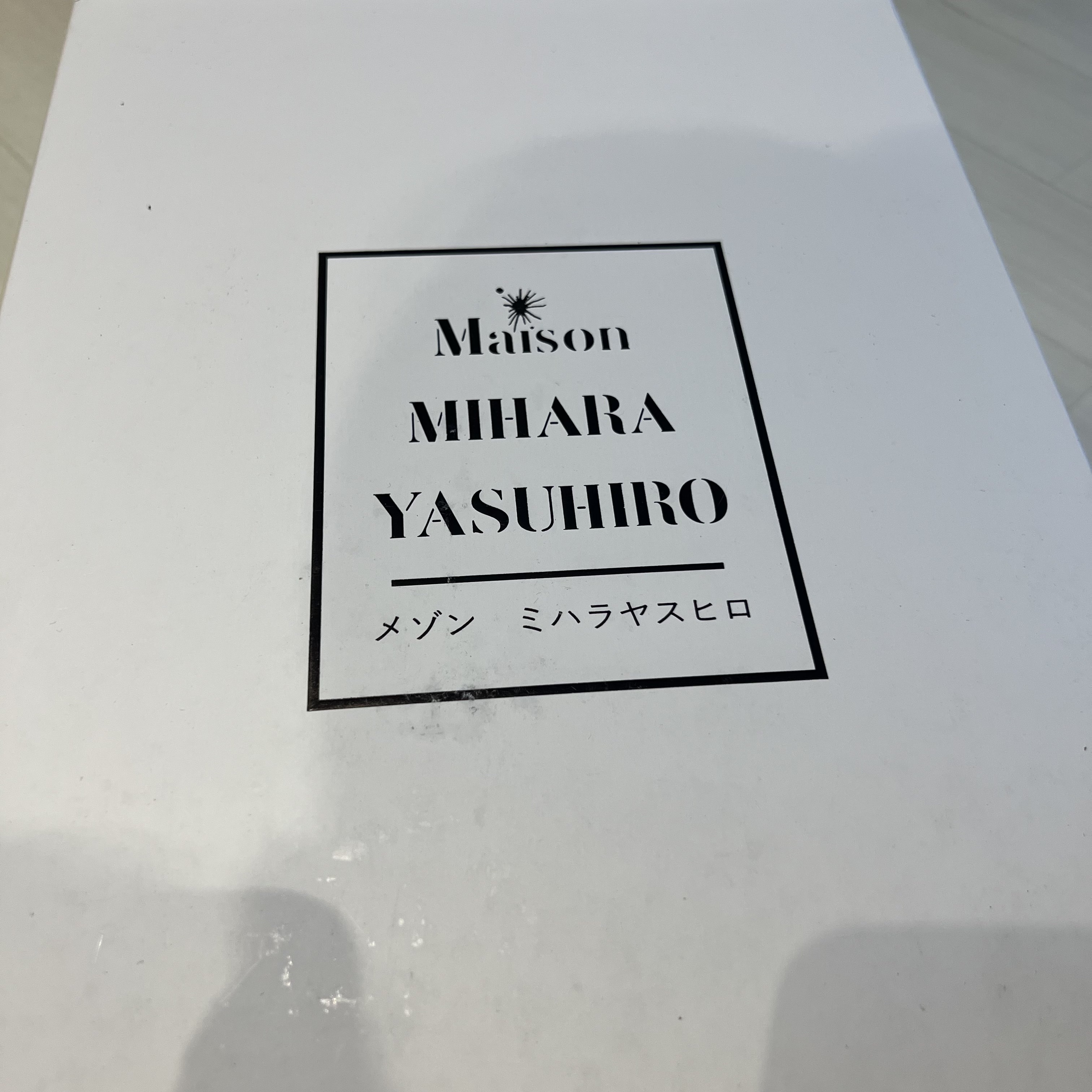 Maison Mihara Yasuhiro Peterson OG Sole Canvas Low Sneakers Black 착용 스타일 - 1