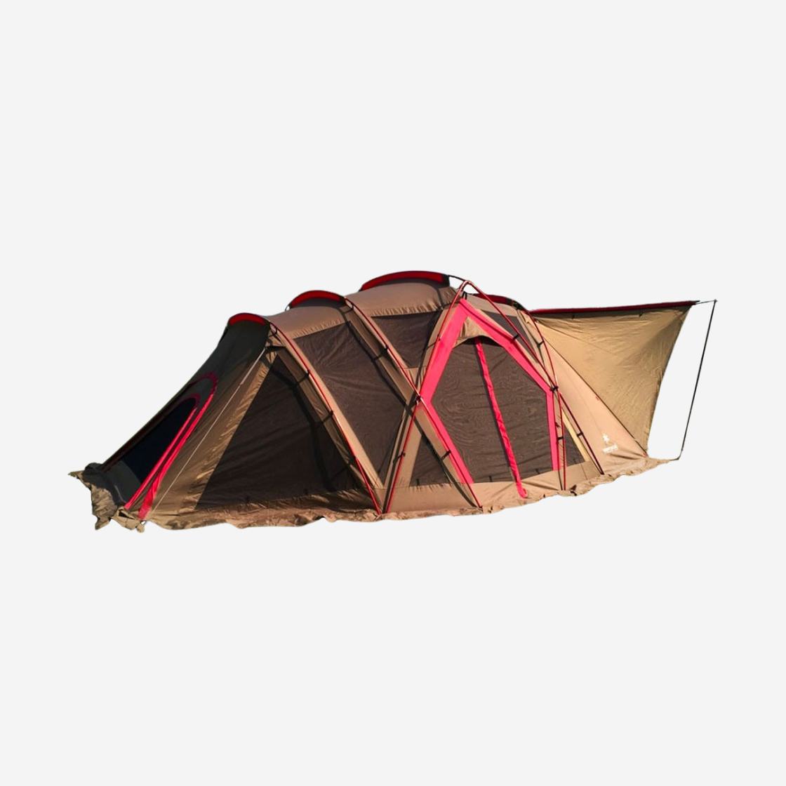 Living Shell Long Pro PG-282 レッドフレーム WEBで購入】スノーピークのリビングシェルロングPro.のレッド