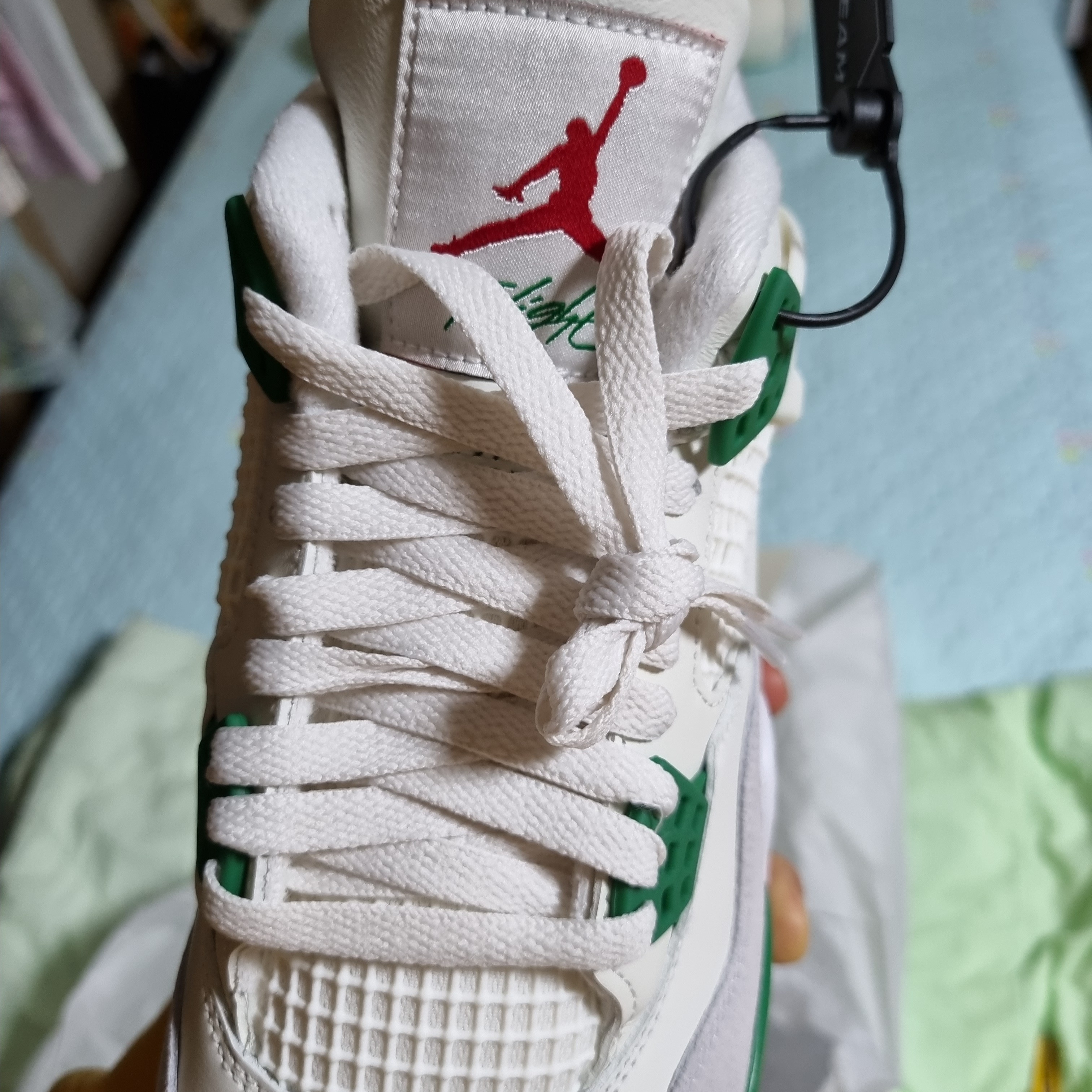 Jordan 4 x Nike SB Retro SP Pine Green 착용 스타일 - 2