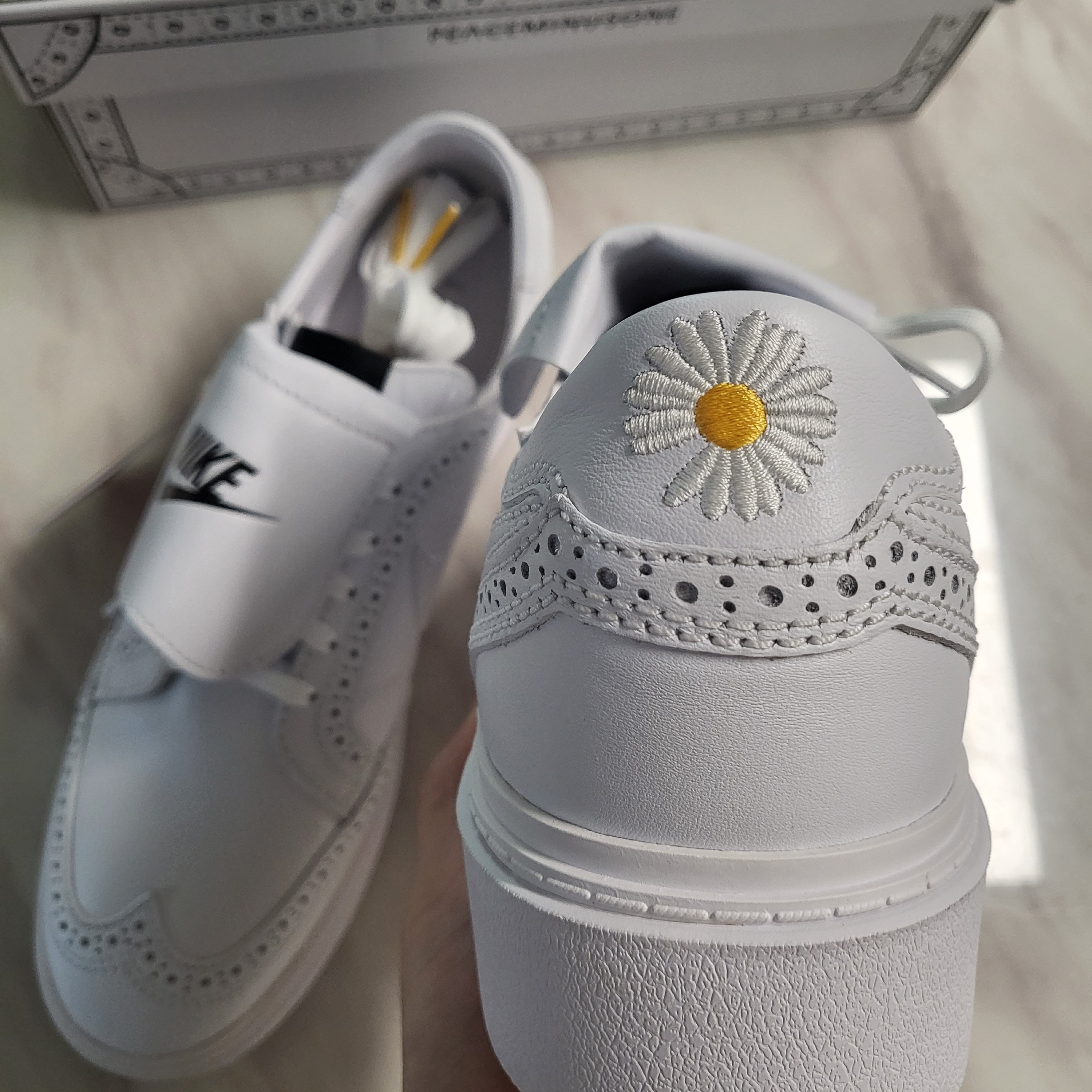 Nike x Peaceminusone Kwondo1 White 착용 스타일 - 2