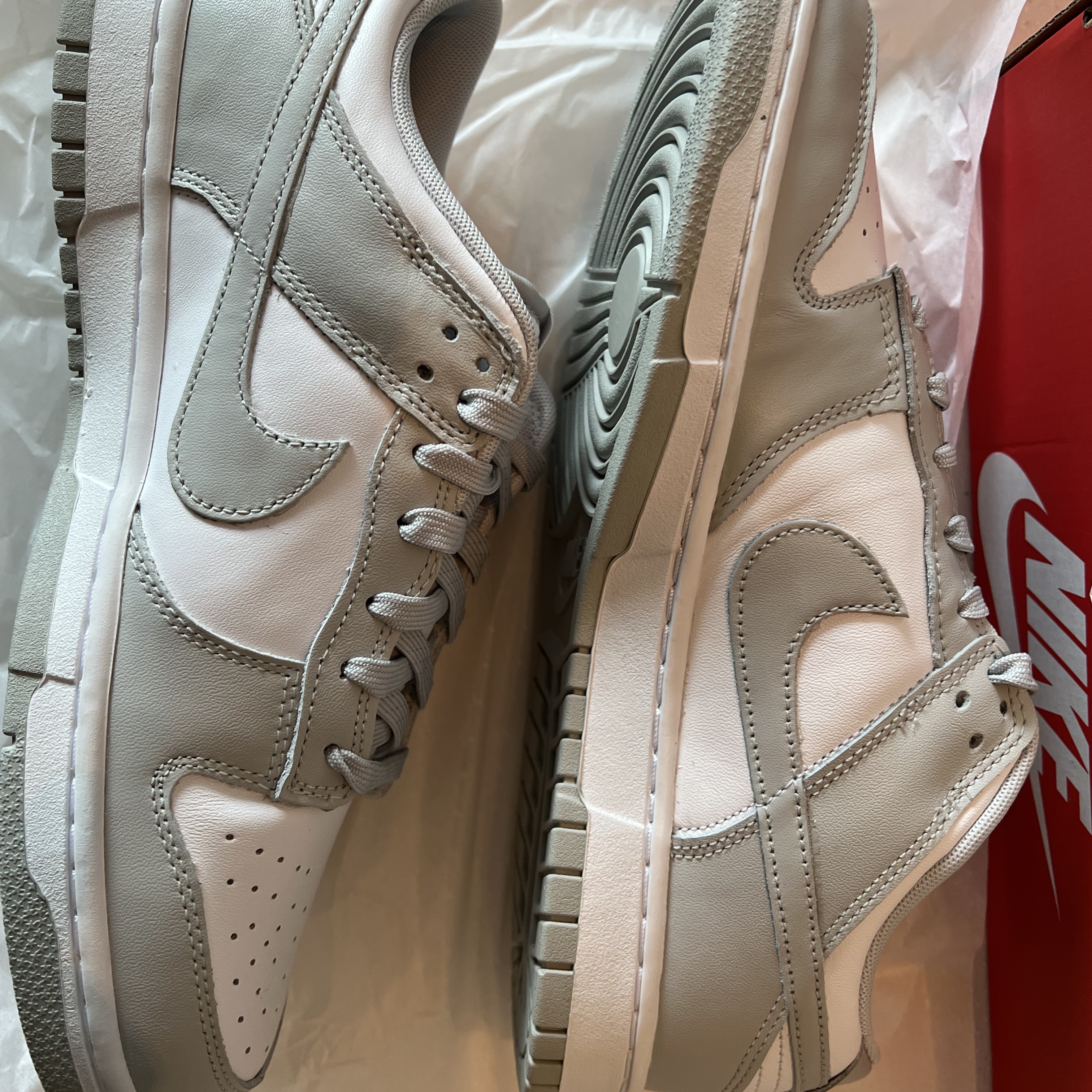Nike Dunk Low Retro Grey Fog 착용 스타일