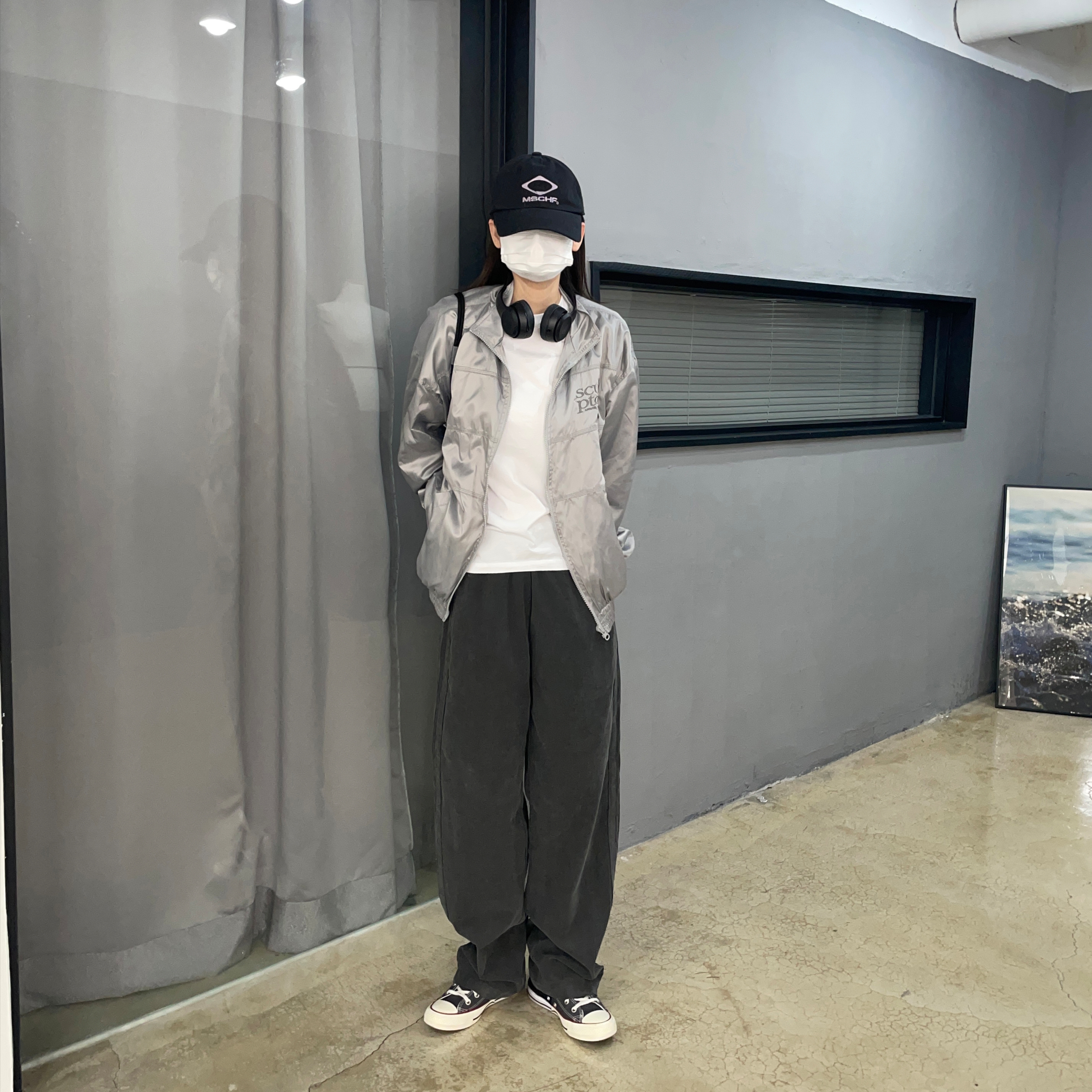 Converse Chuck Taylor All Star Self Expression Black 착용 스타일 - 3