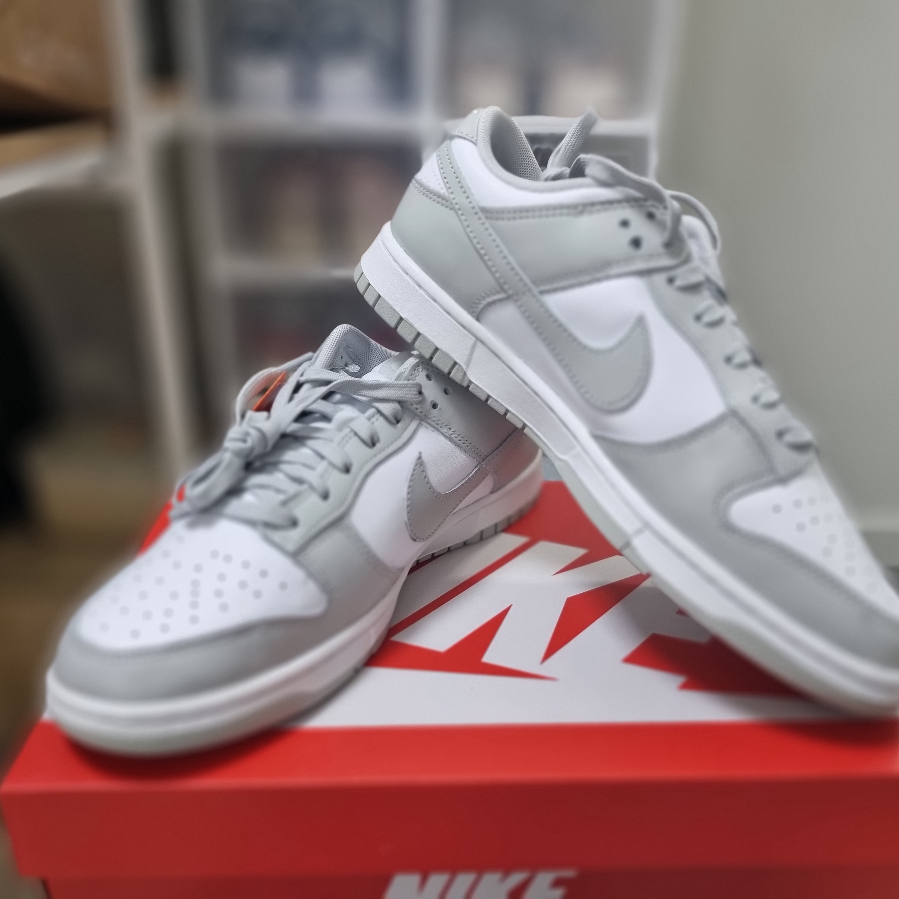 Nike Dunk Low Retro Grey Fog 착용 스타일