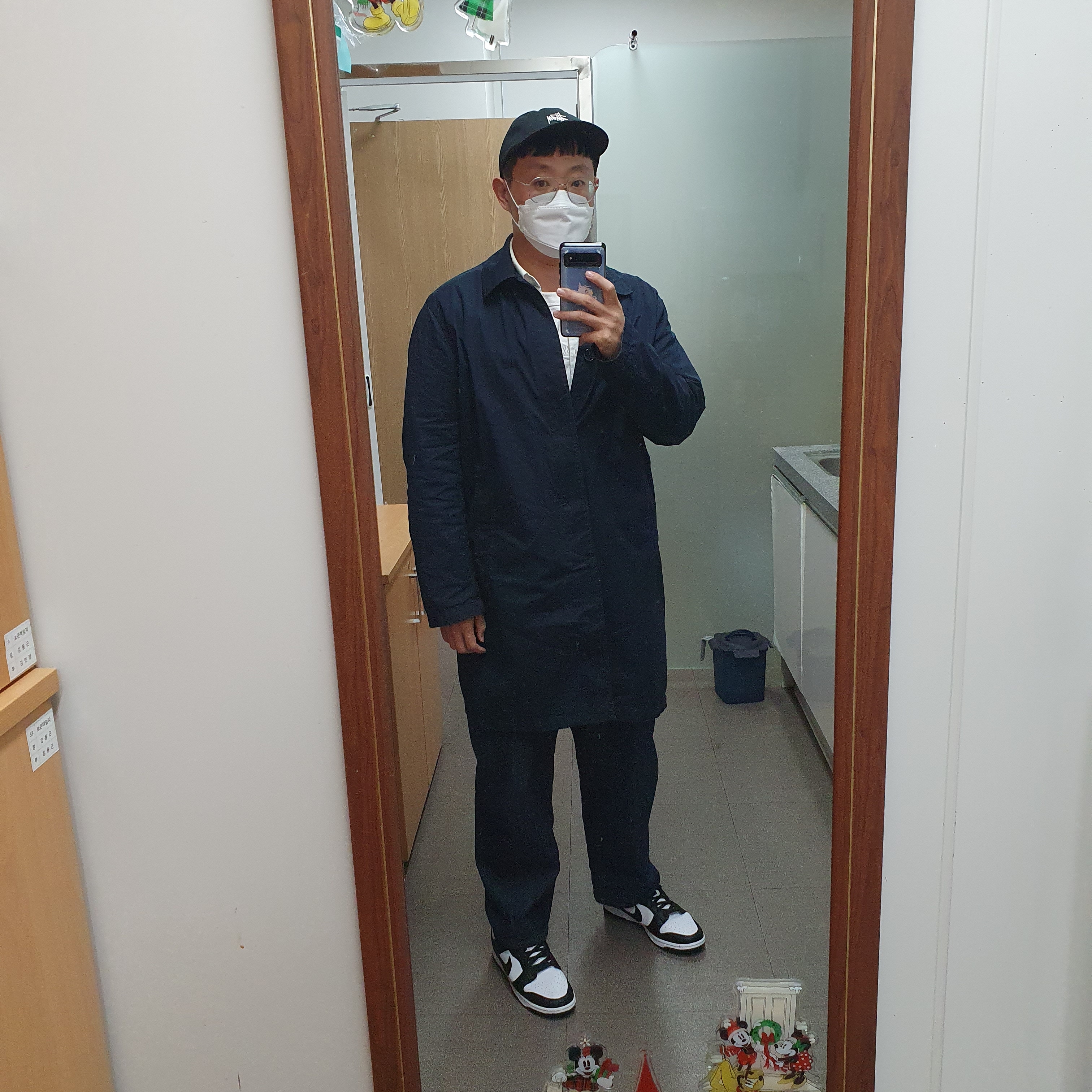 Stussy Stock Low Pro Cap Black 착용 스타일