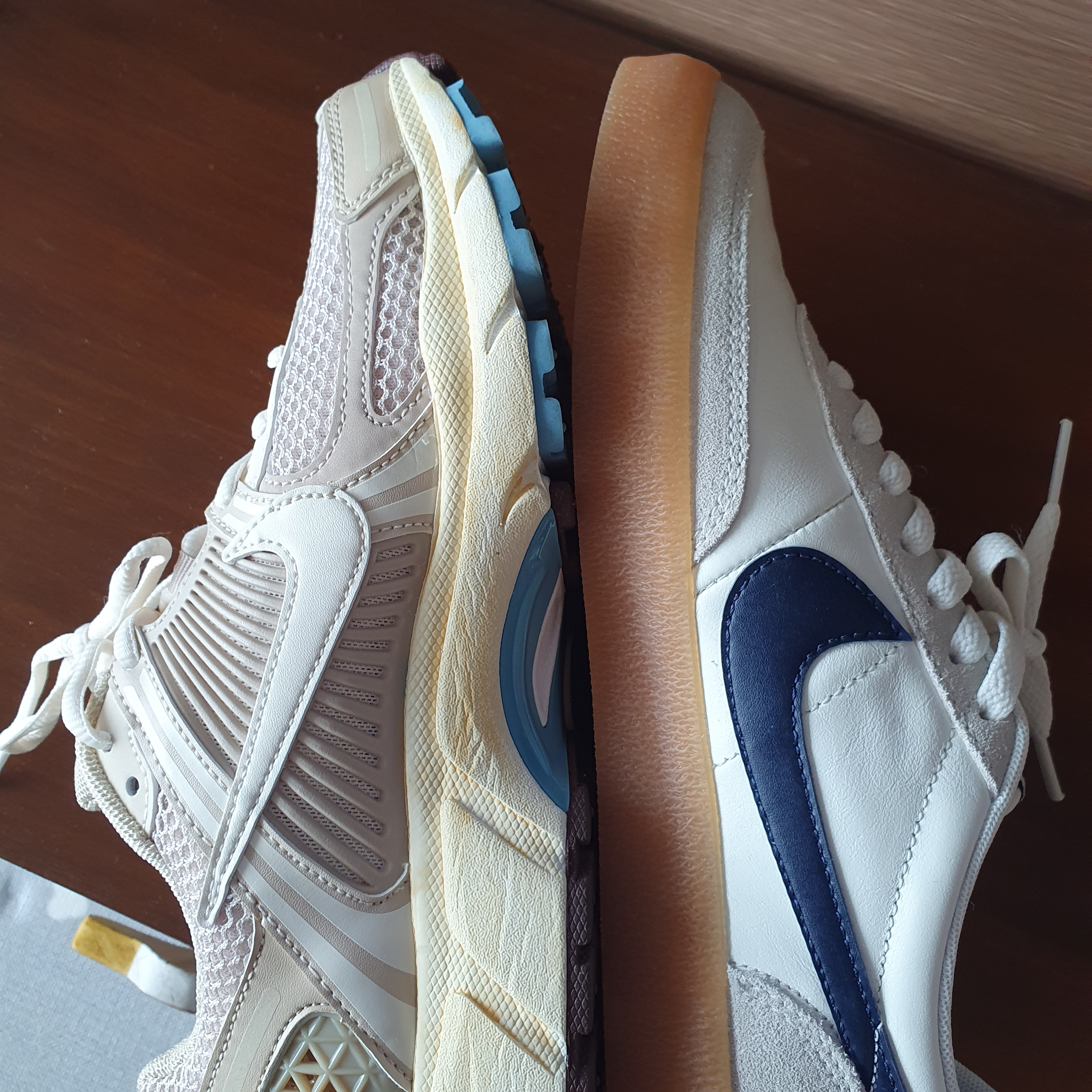 Nike x J.Crew Killshot 2 Sail Midnight Navy 착용 스타일 - 5
