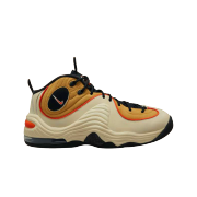 Nike Air Penny II Wheat Gold and Safety Orange