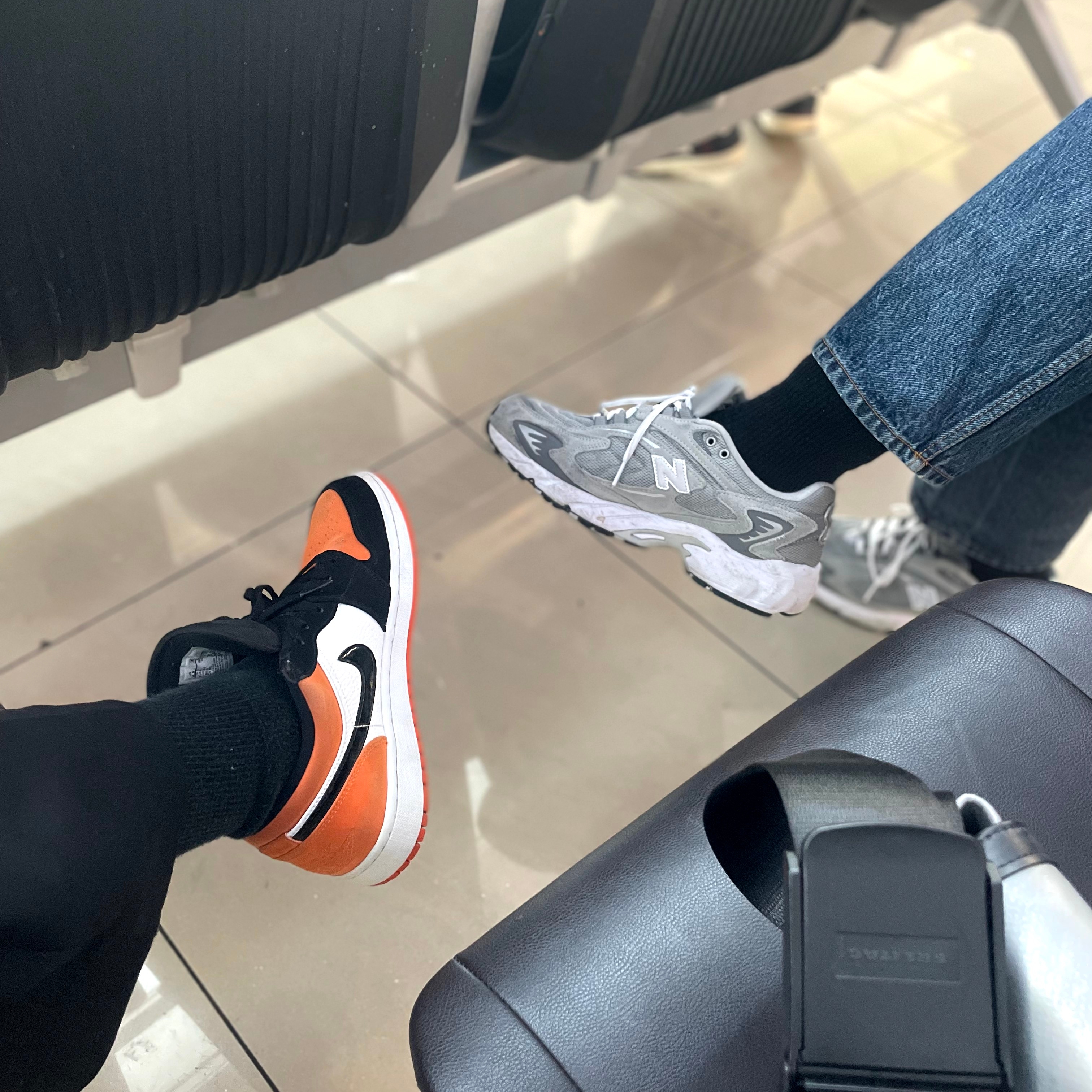 Jordan 1 Low Shattered Backboard 착용 스타일