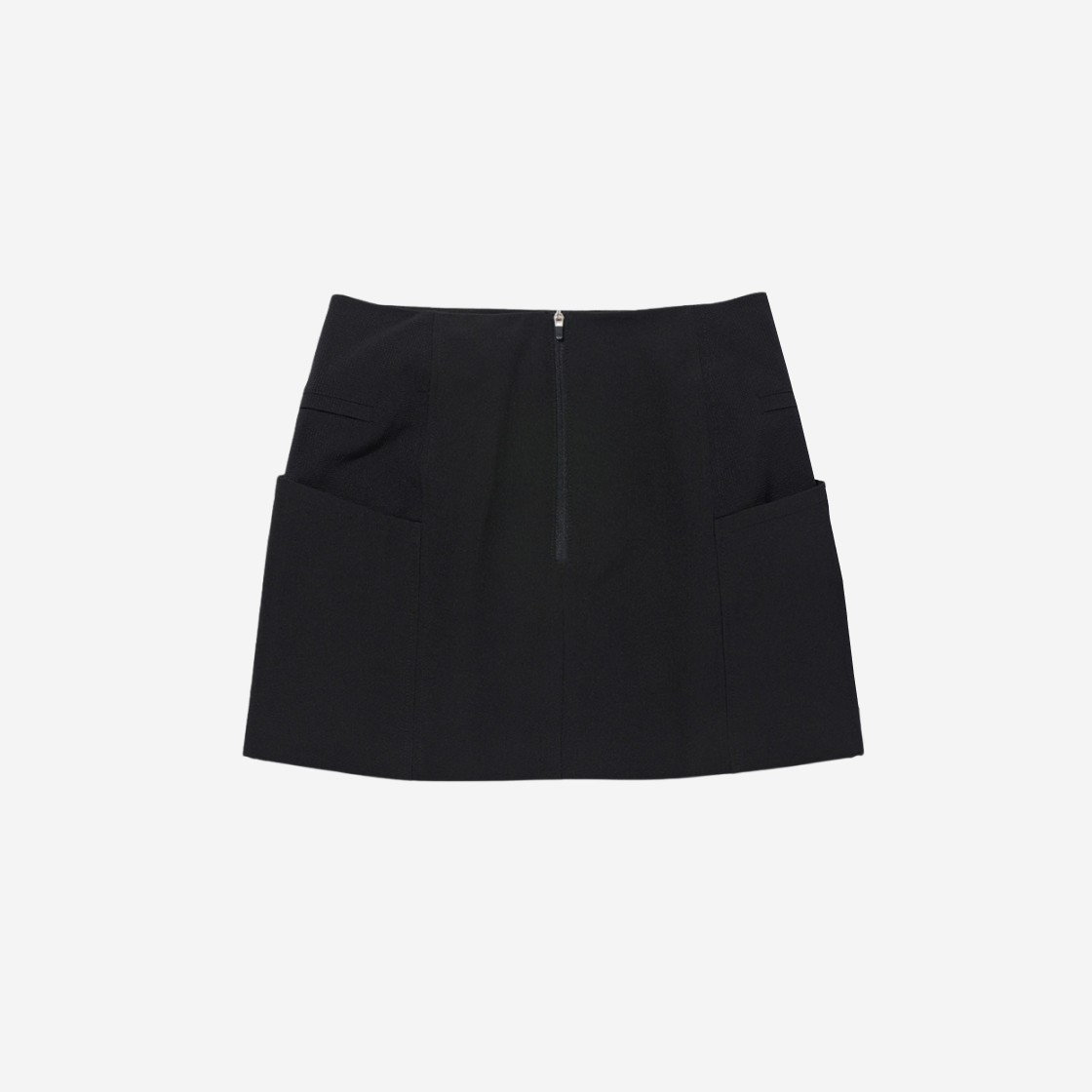 (W) Mischief Zipper Slit Skirt Black 상세 이미지 2