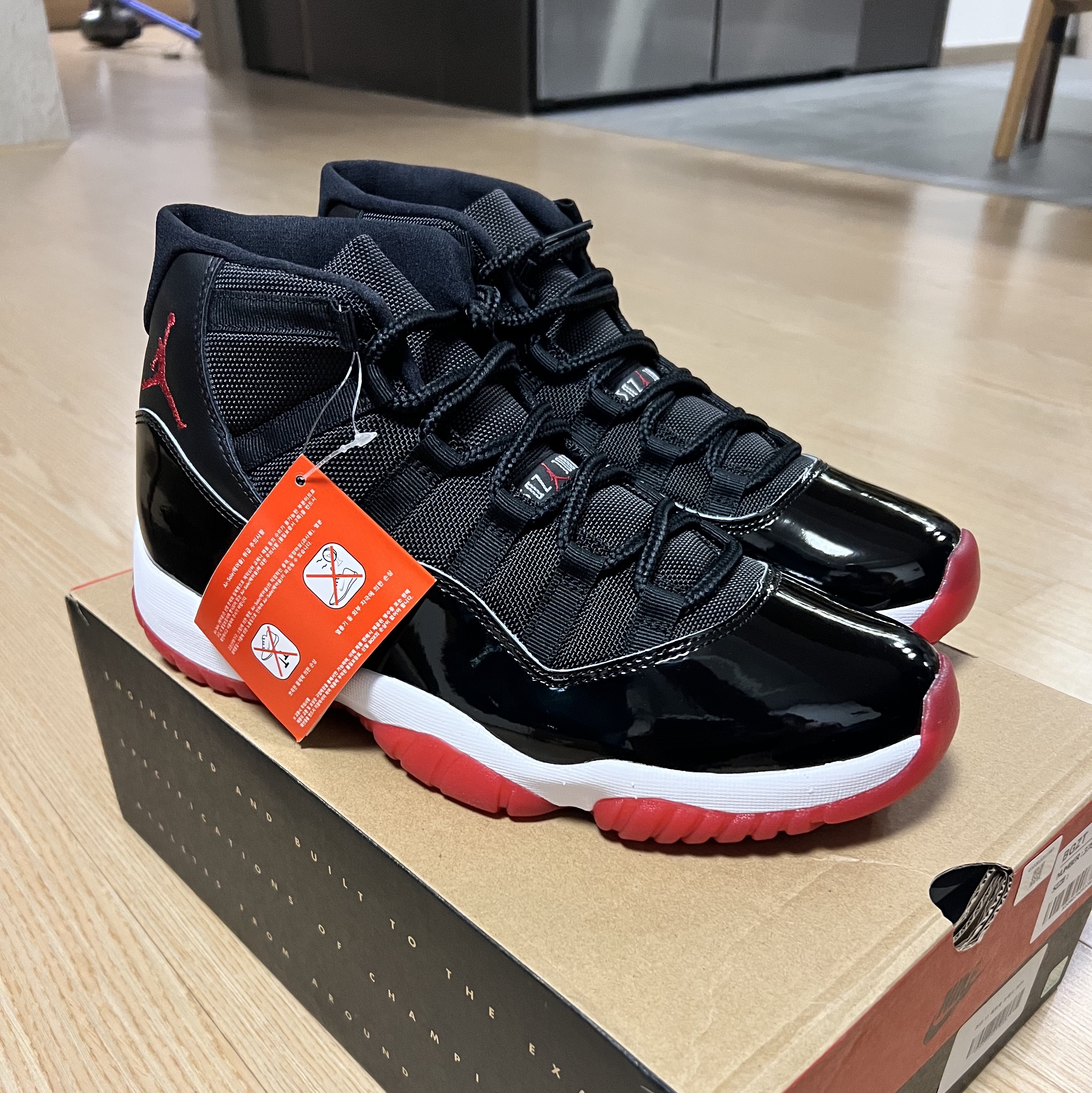 Jordan 11 Retro Bred 2019 착용 스타일