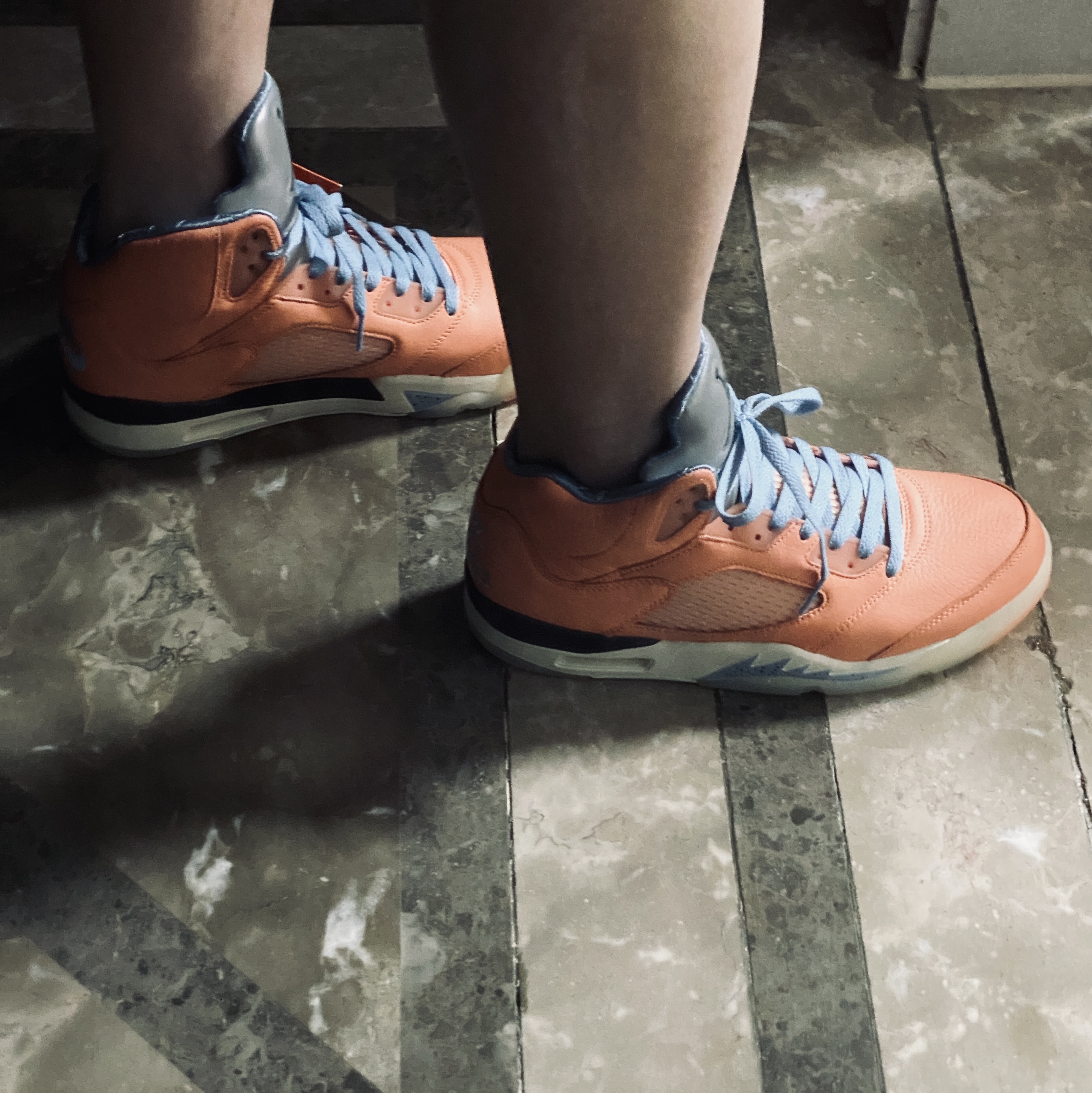 Jordan 5 x DJ Khaled Retro SP Crimsson Bliss 착용 스타일 - 3