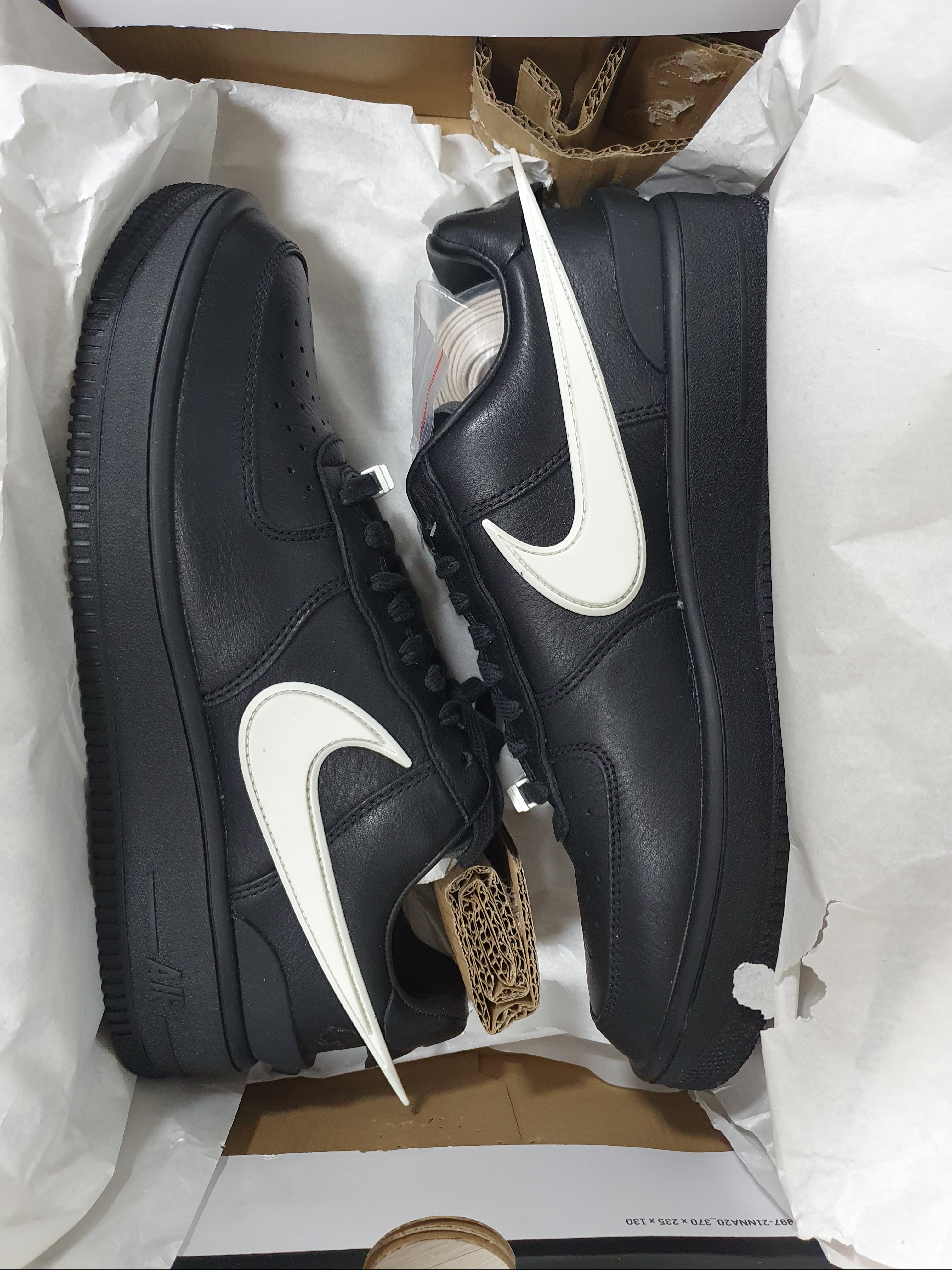 Nike x Ambush Air Force 1 Low SP Black 착용 스타일
