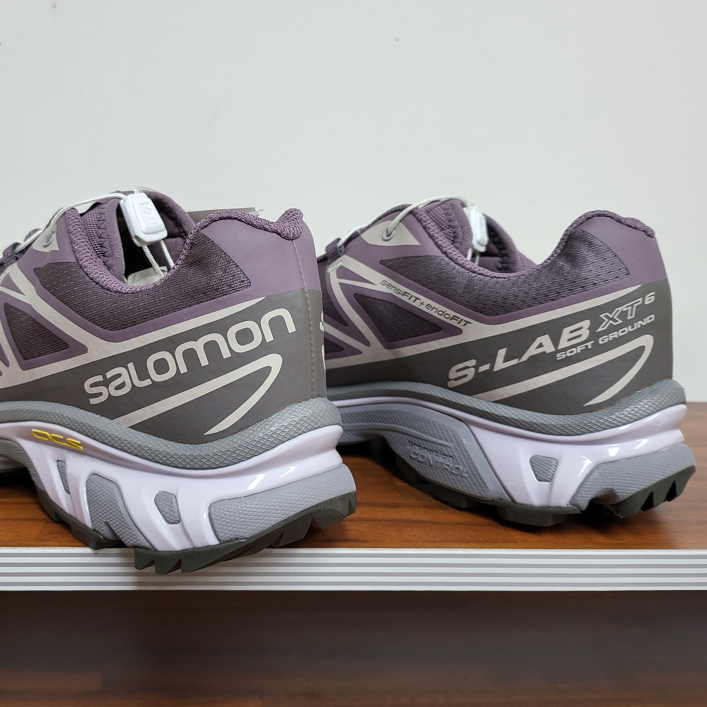 Salomon XT-6 Moonscape Plum Kitten 착용 스타일 - 3