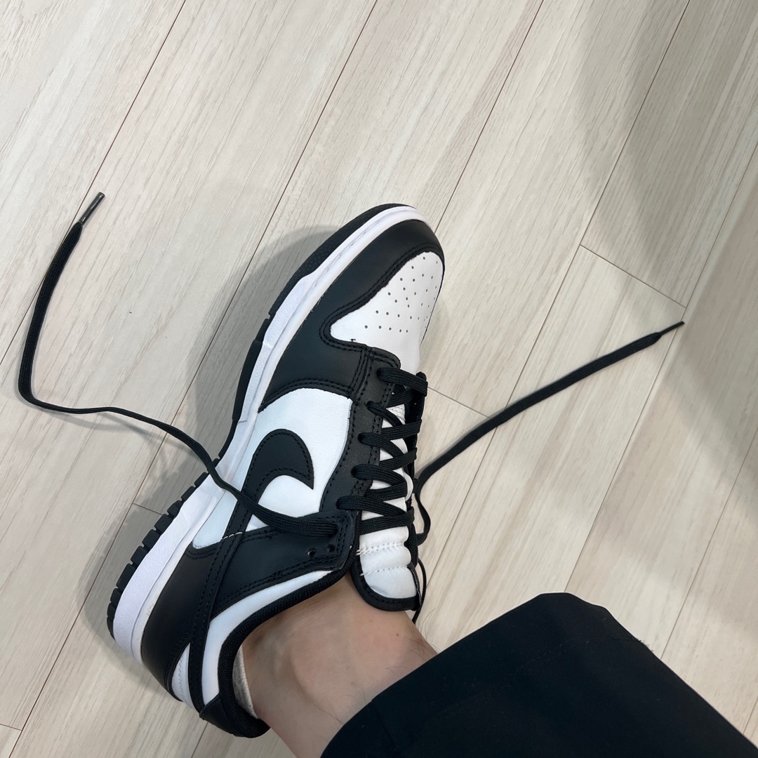 Nike Dunk Low Retro Black 착용 스타일
