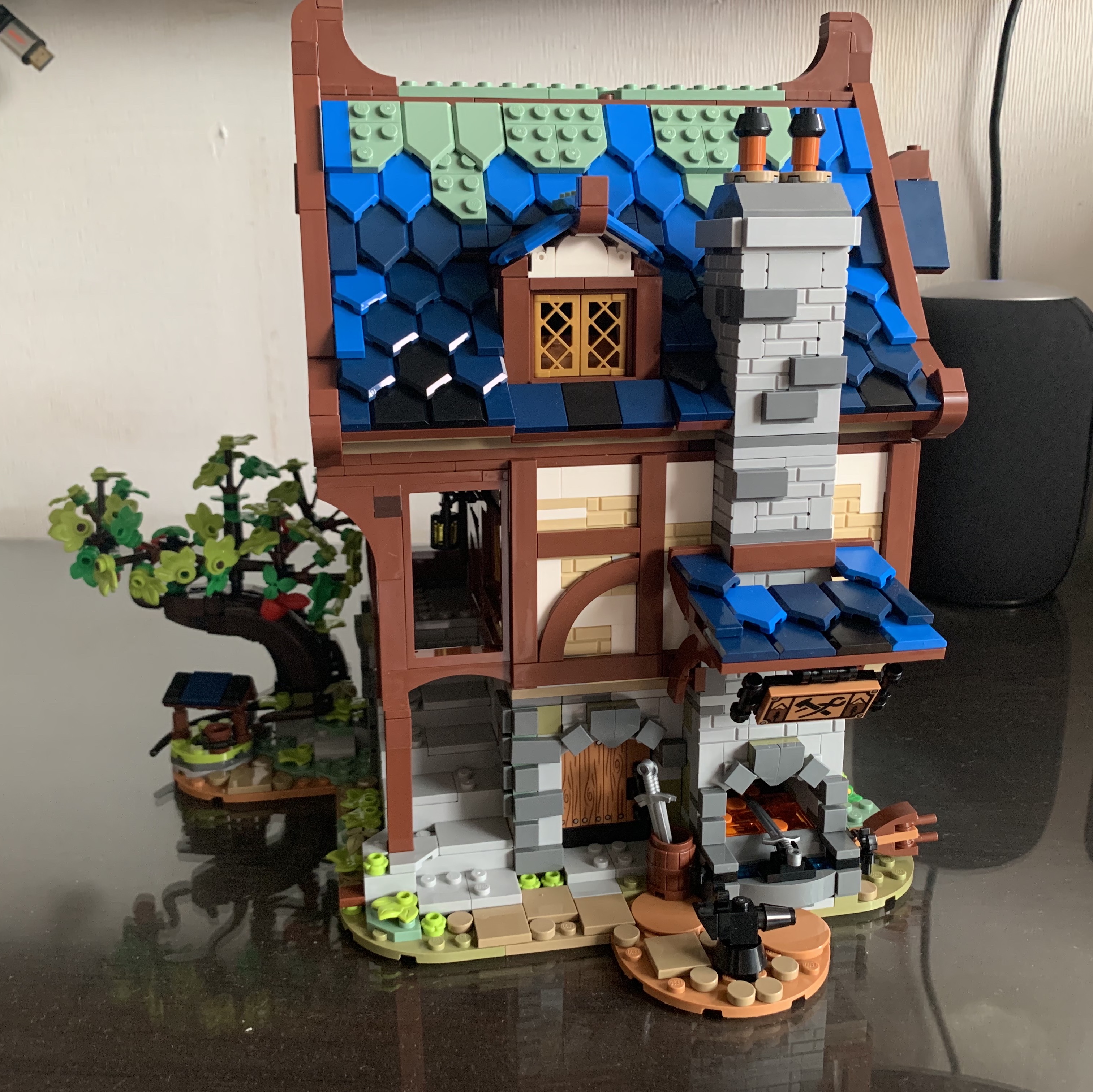Lego Medieval Blacksmith 착용 스타일 - 1