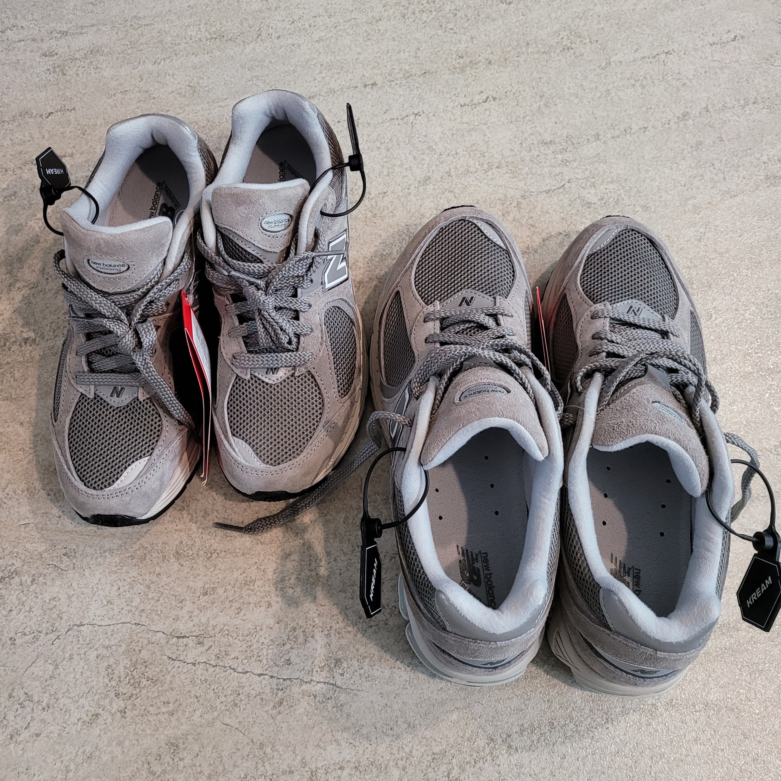 New Balance 2002R Grey 착용 스타일