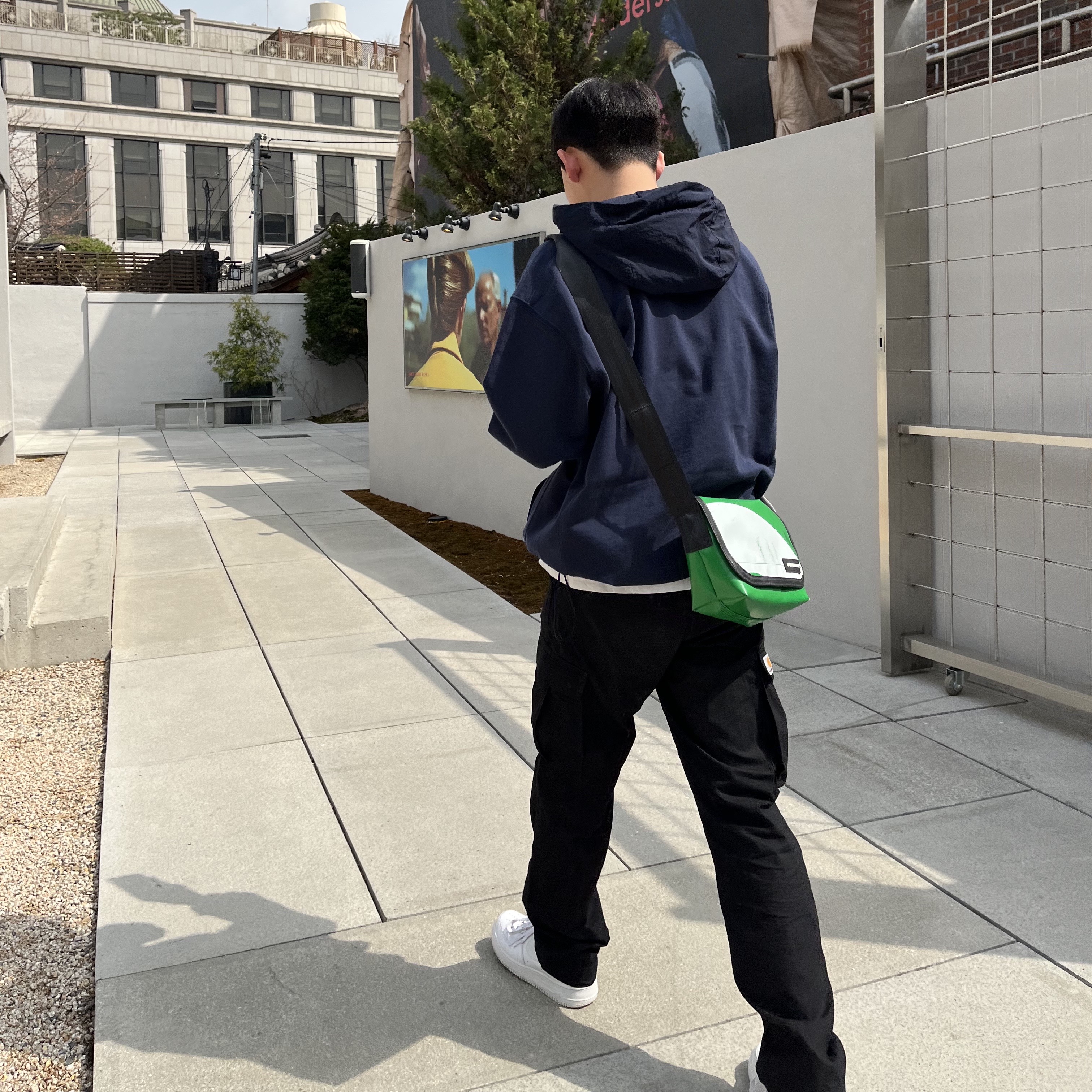 Nike Air Force 1 '07 Low White 착용 스타일