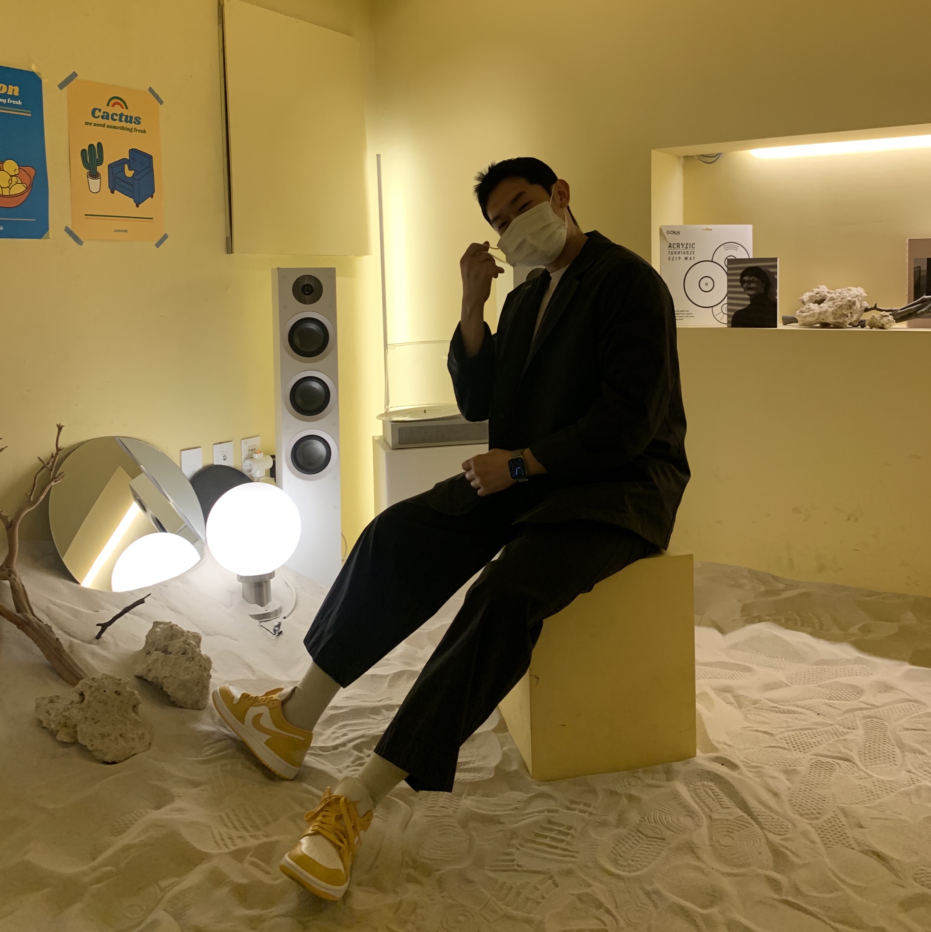 Jordan 1 Low Pollen 착용 스타일
