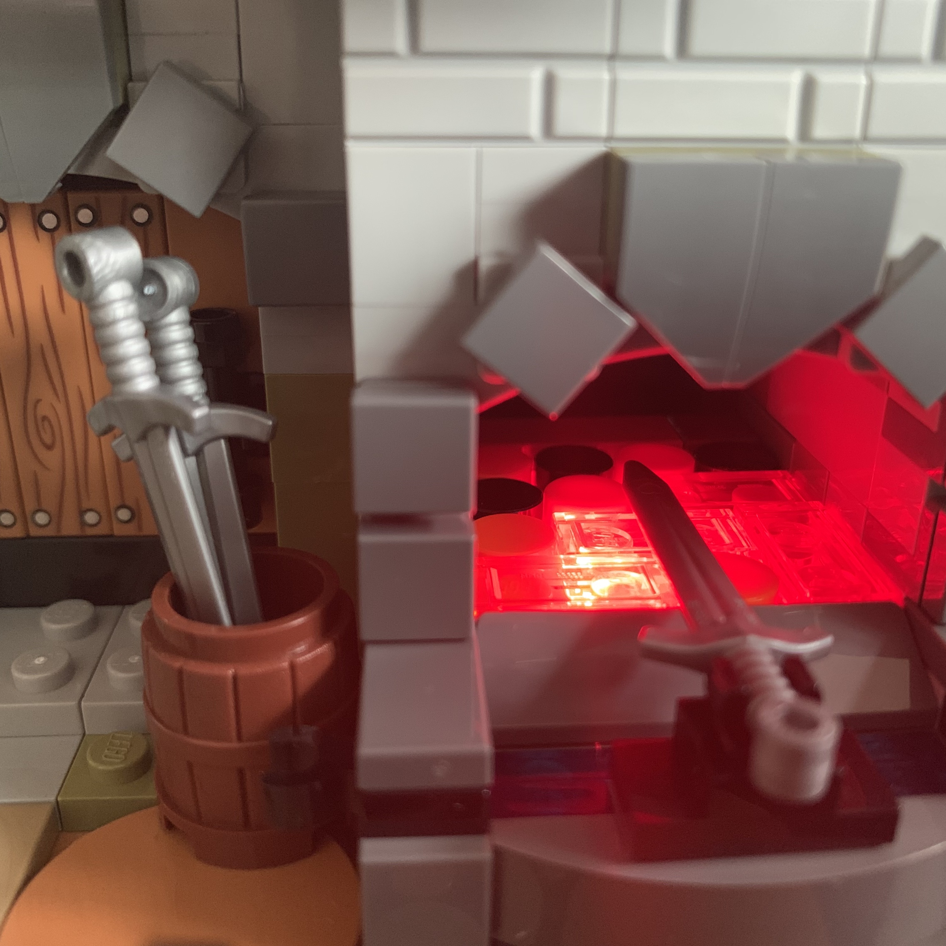 Lego Medieval Blacksmith 착용 스타일 - 2