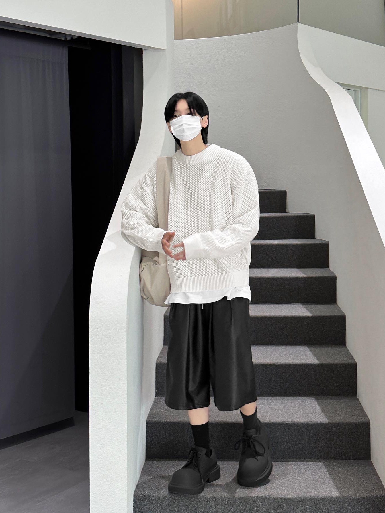 Balenciaga Steroid Derby Black 착용 스타일 - 3