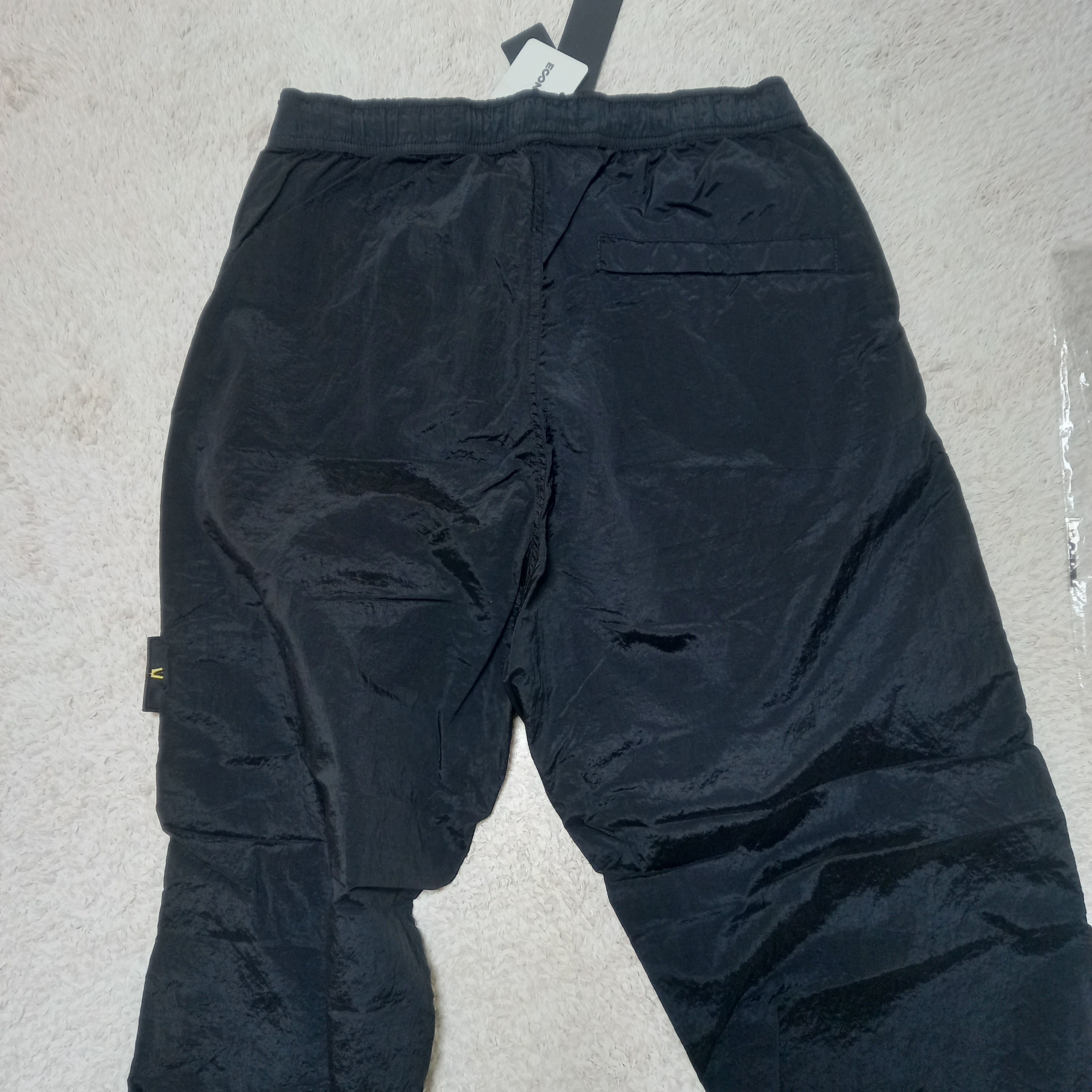 Stone Island 31019 Nylon Metal in Econyl Regenerated Nylon Pants Black - 23SS 착용 스타일 - 5