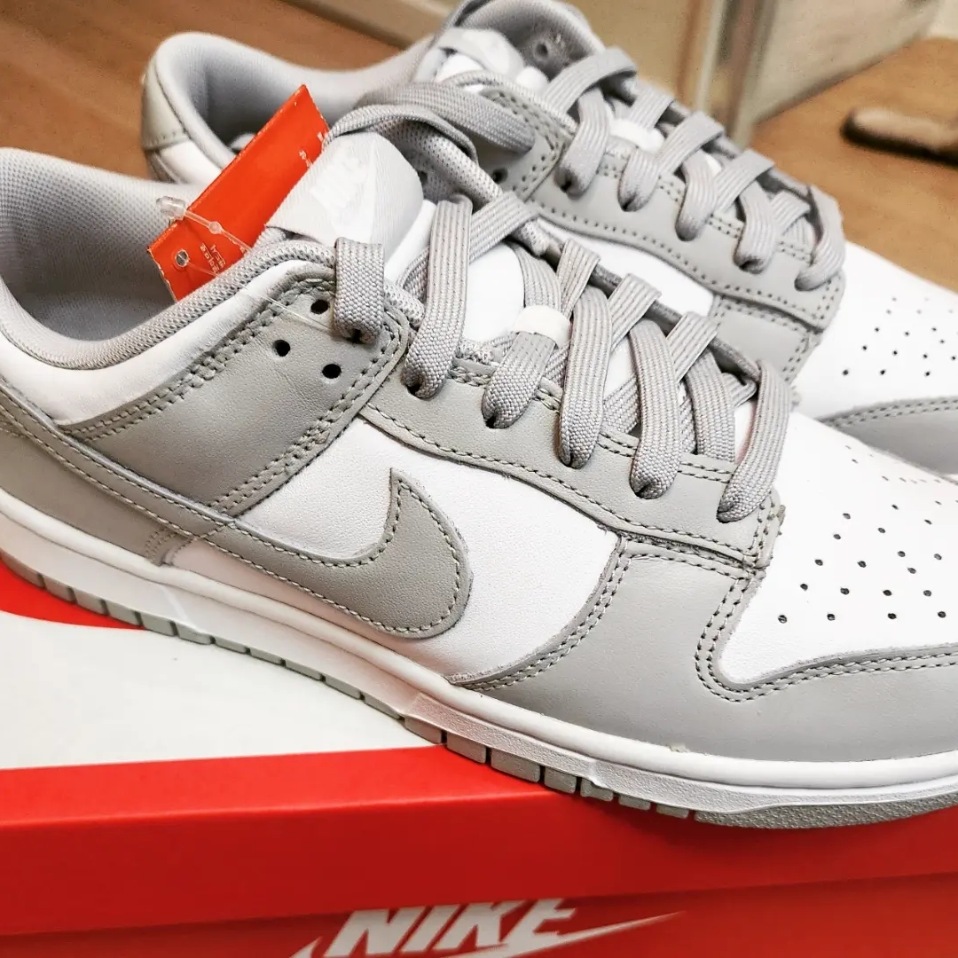 Nike Dunk Low Retro Grey Fog 착용 스타일 - 4