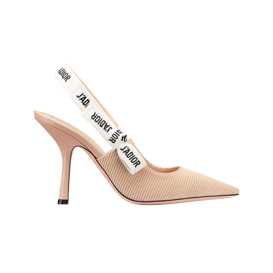 (W) 디올 자디올 슬링백 펌프스 테크니컬 패브릭 누드((W) Dior J'adior Slingback Pumps Technical Fabric Nude)