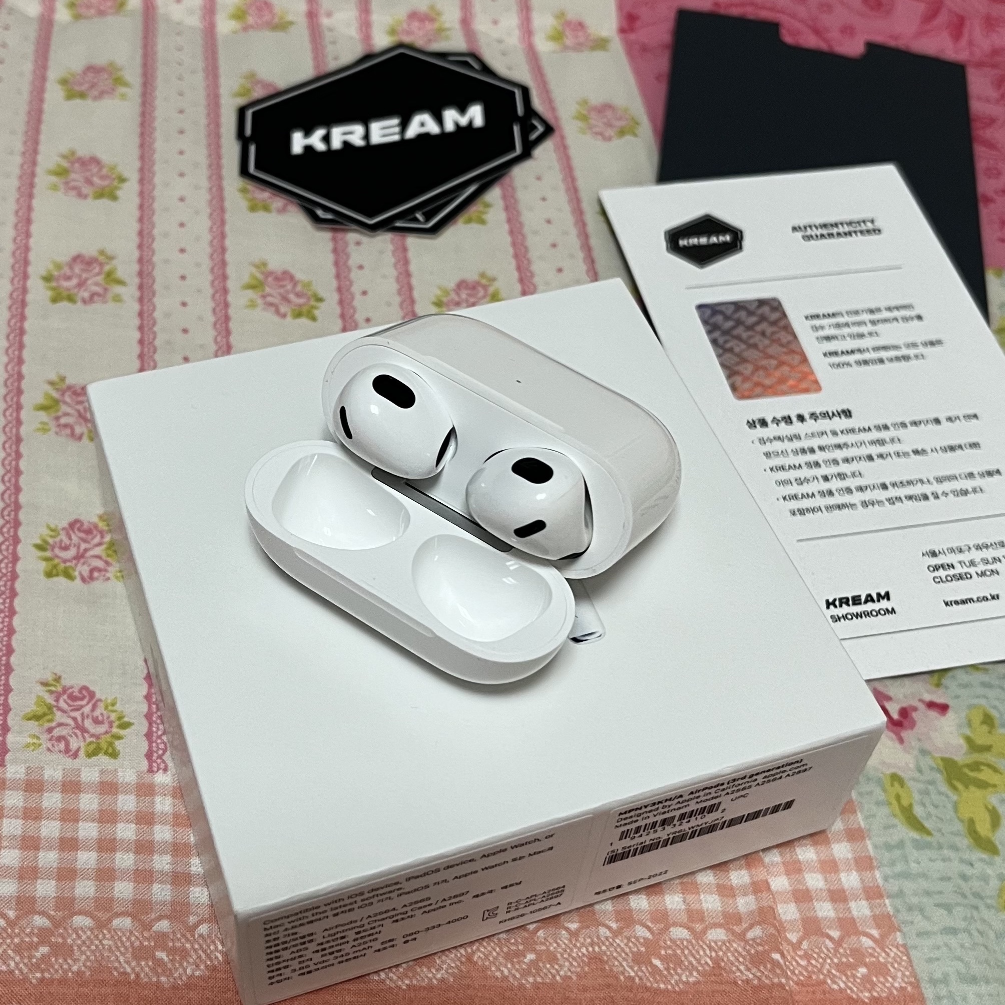 Apple Airpods 3rd Gen (Korean Ver.) 착용 스타일