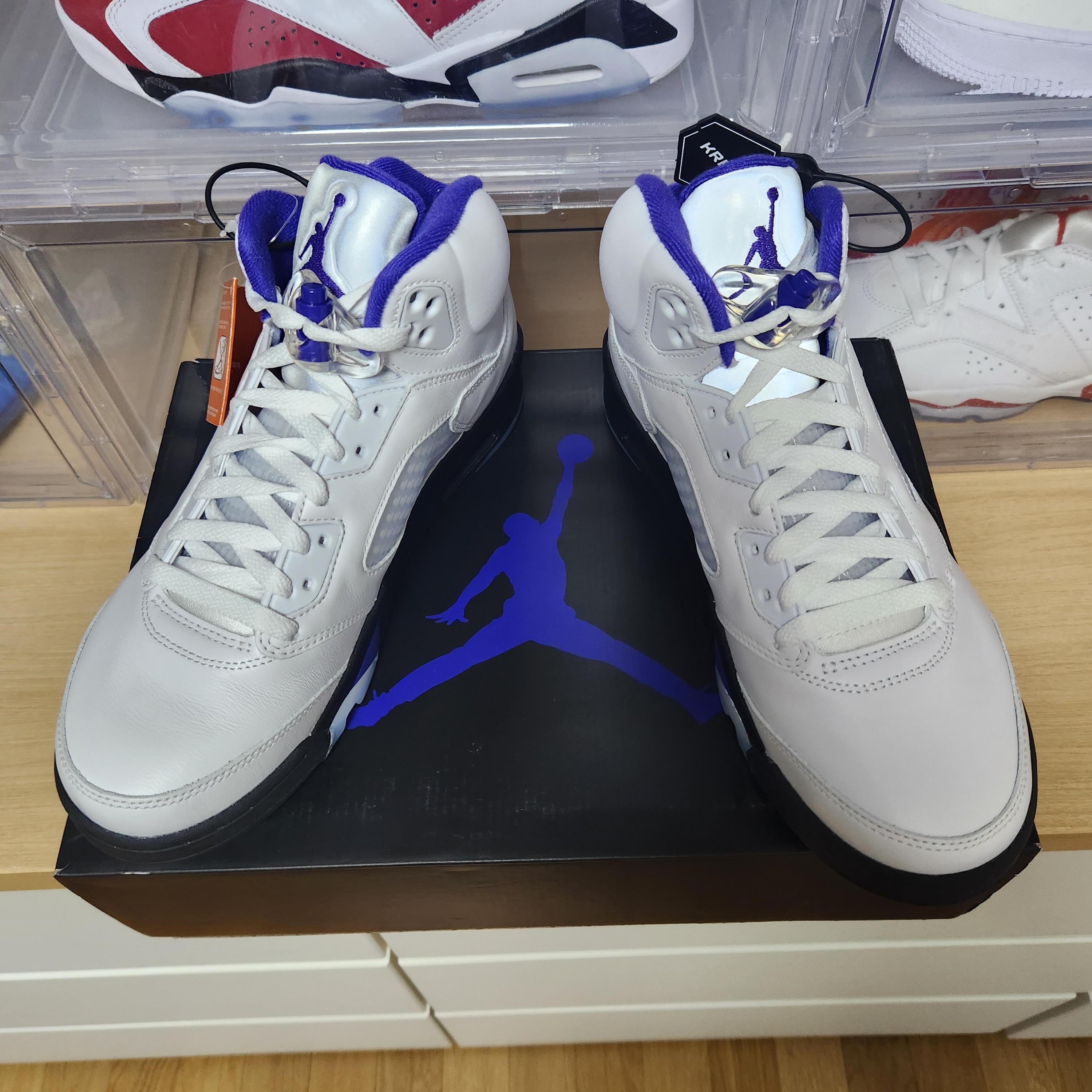 Jordan 5 Retro Dark Concord 착용 스타일