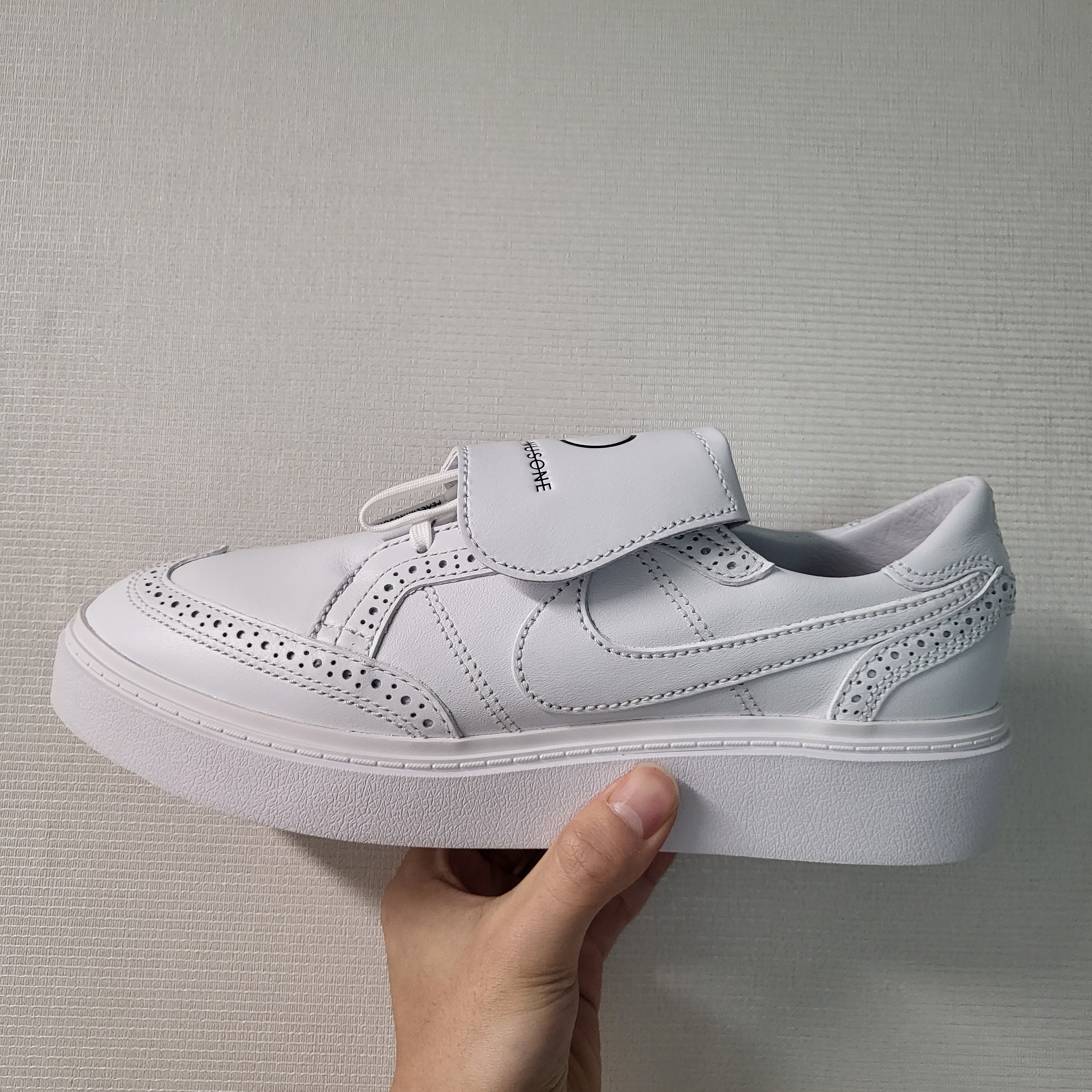 Nike x Peaceminusone Kwondo1 White 착용 스타일 - 1