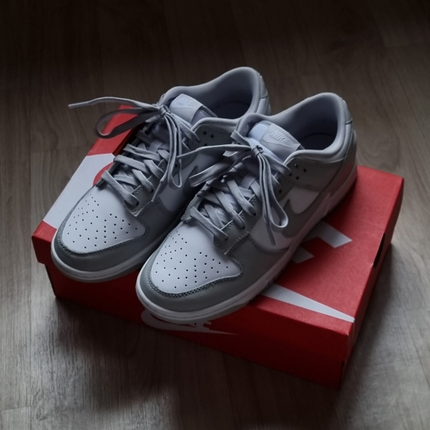 Nike Dunk Low Retro Grey Fog 착용 스타일