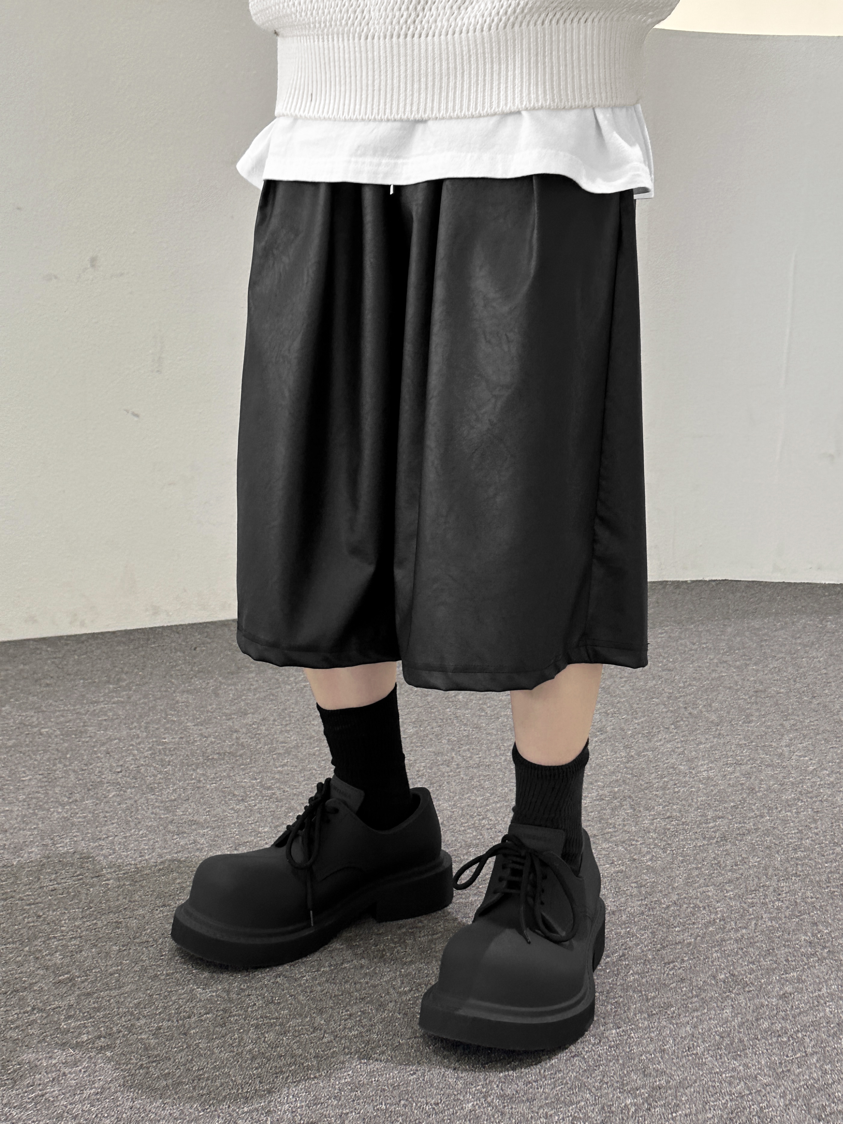 Balenciaga Steroid Derby Black 착용 스타일 - 1