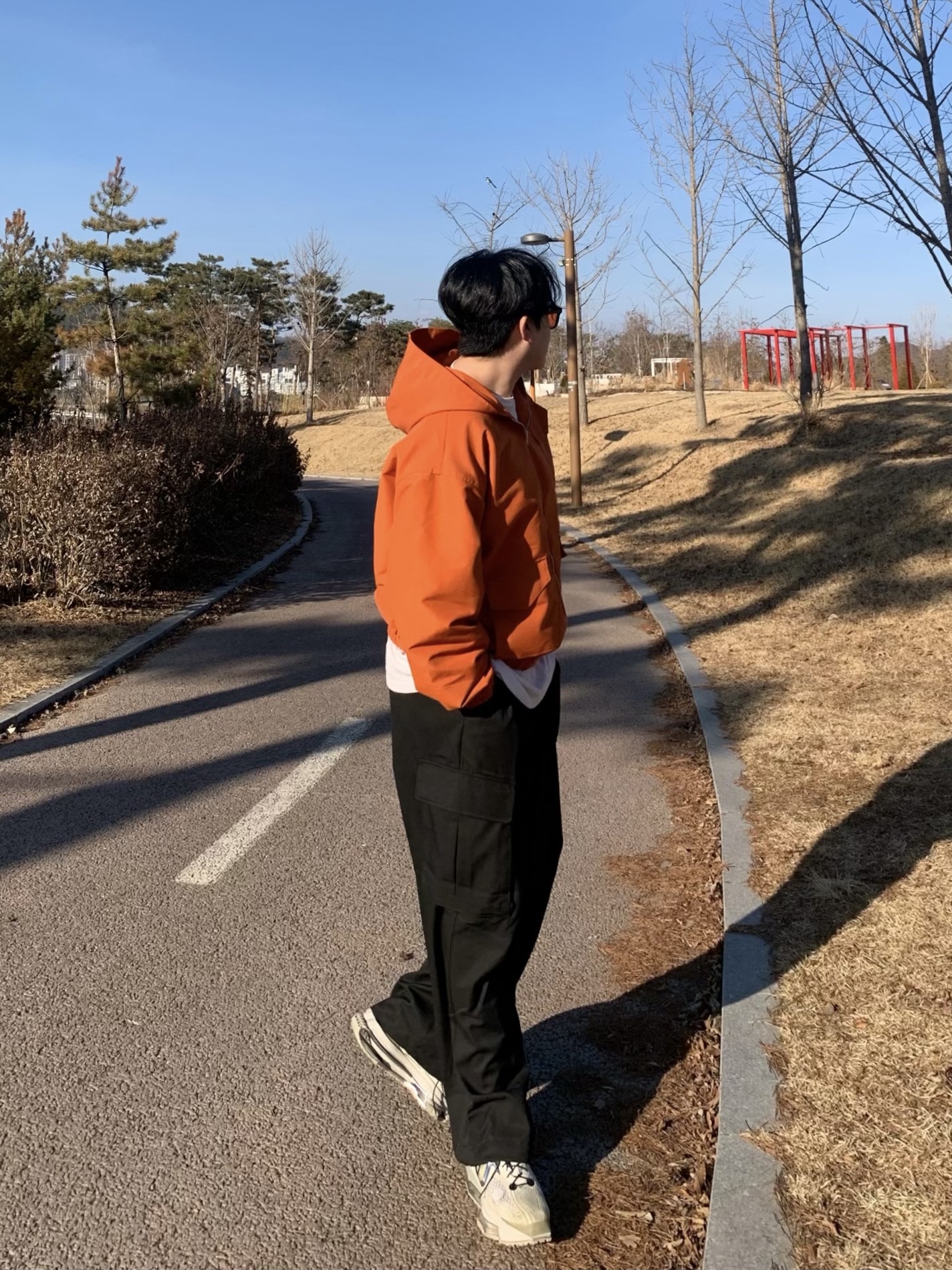 Nike x Matthew M Williams Zoom 004 Stone 착용 스타일 - 4