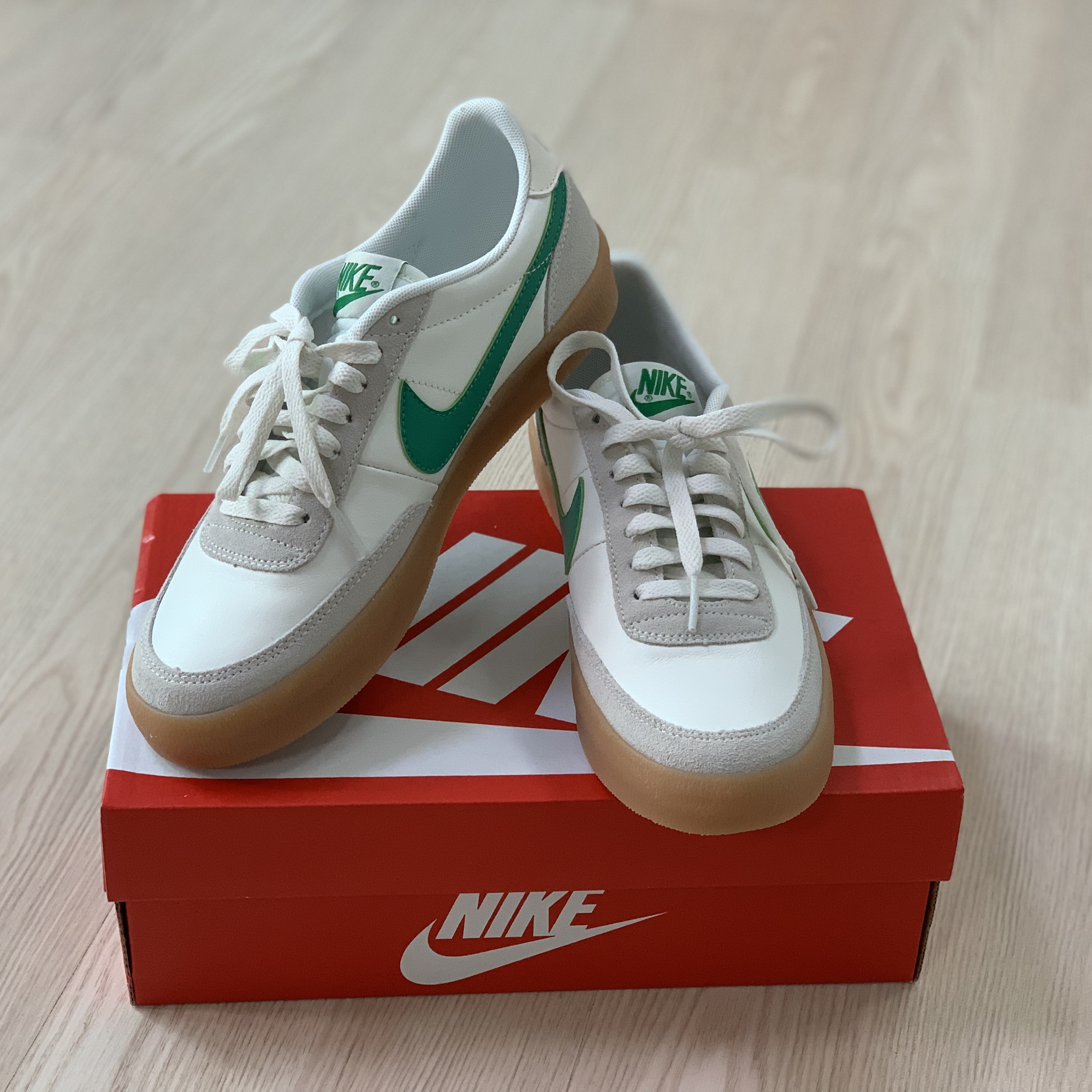 Nike x J.Crew Killshot 2 Lucid Green 착용 스타일 - 2