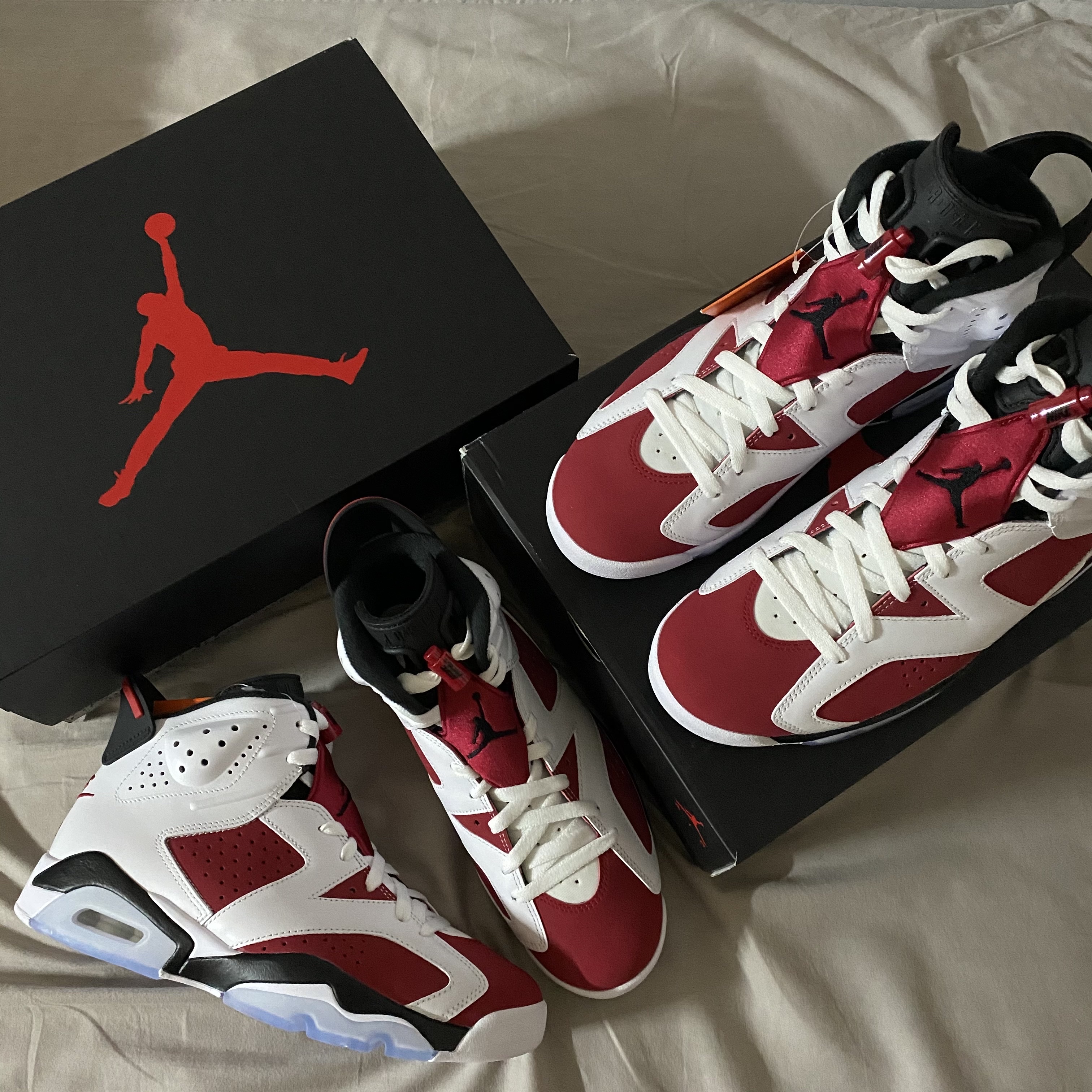 Jordan 6 Retro Carmine 2021 착용 스타일