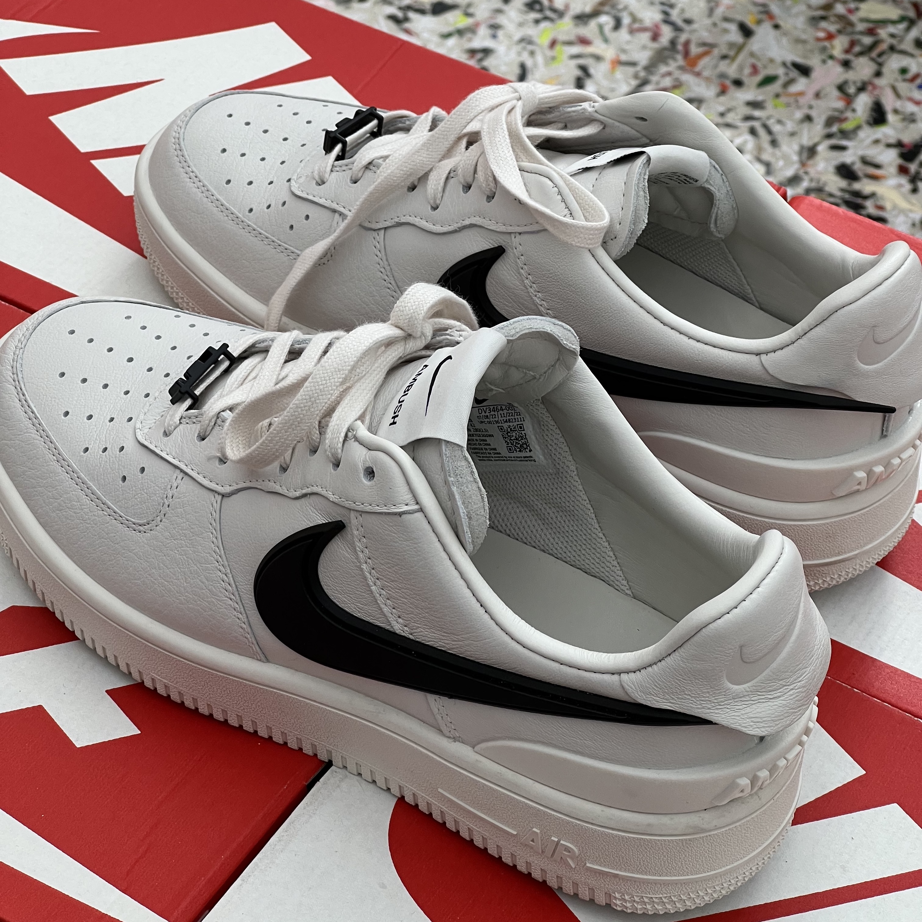 Nike x Ambush Air Force 1 Low SP Phantom, Nike x Ambush Air Force 1 Low SP Black 착용 스타일 - 3