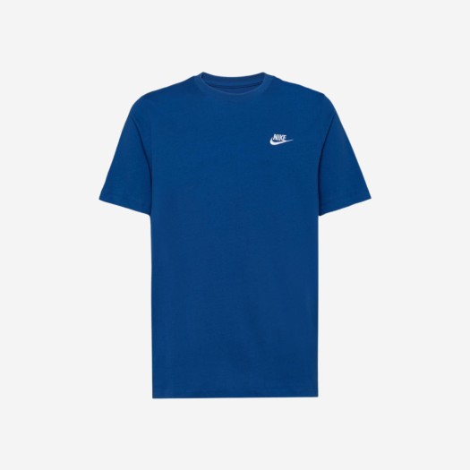 나이키 NSW 클럽 티셔츠 마리나 블루 - 아시아